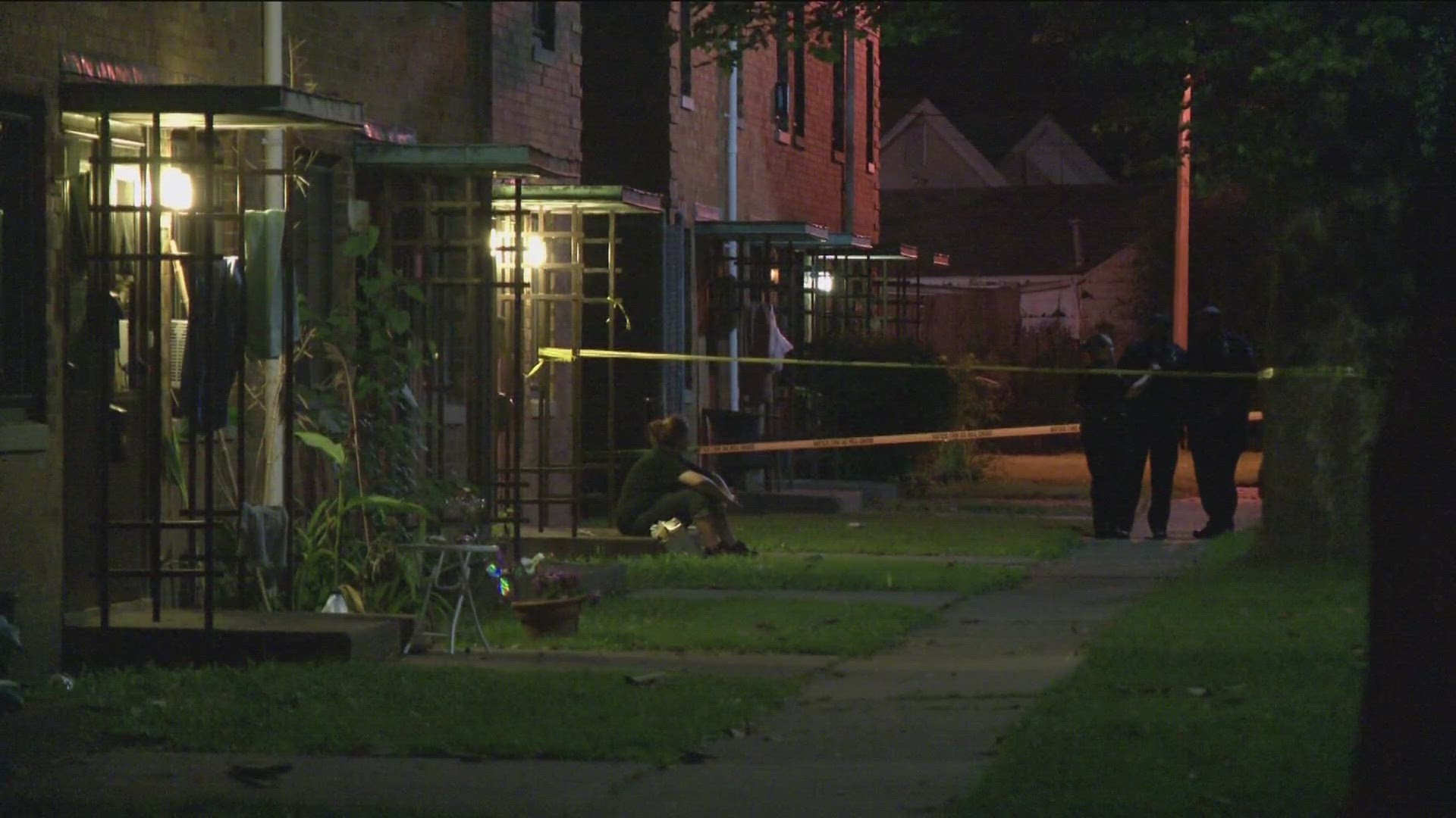 TPD told WTOL 11 two males were taken to the hospital by Life Squad after being shot outside the complex.