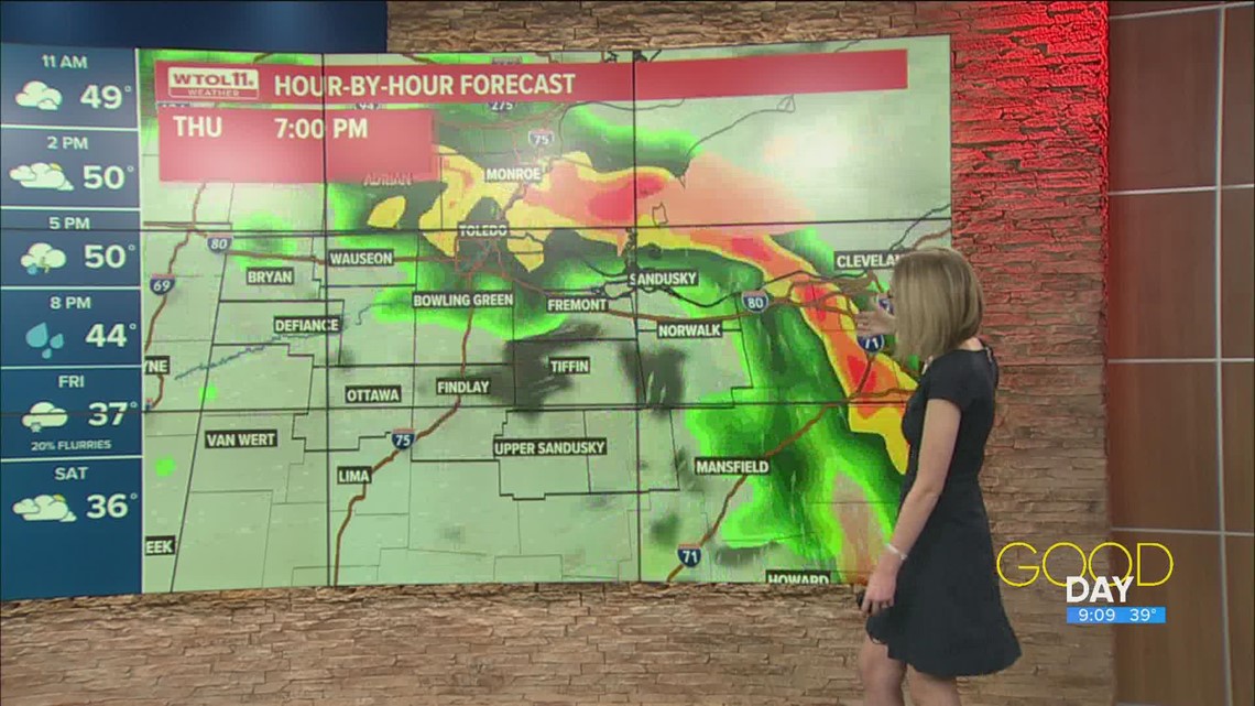 ALERT DAY Thursday to bring strong, fast-moving afternoon t-storms ...