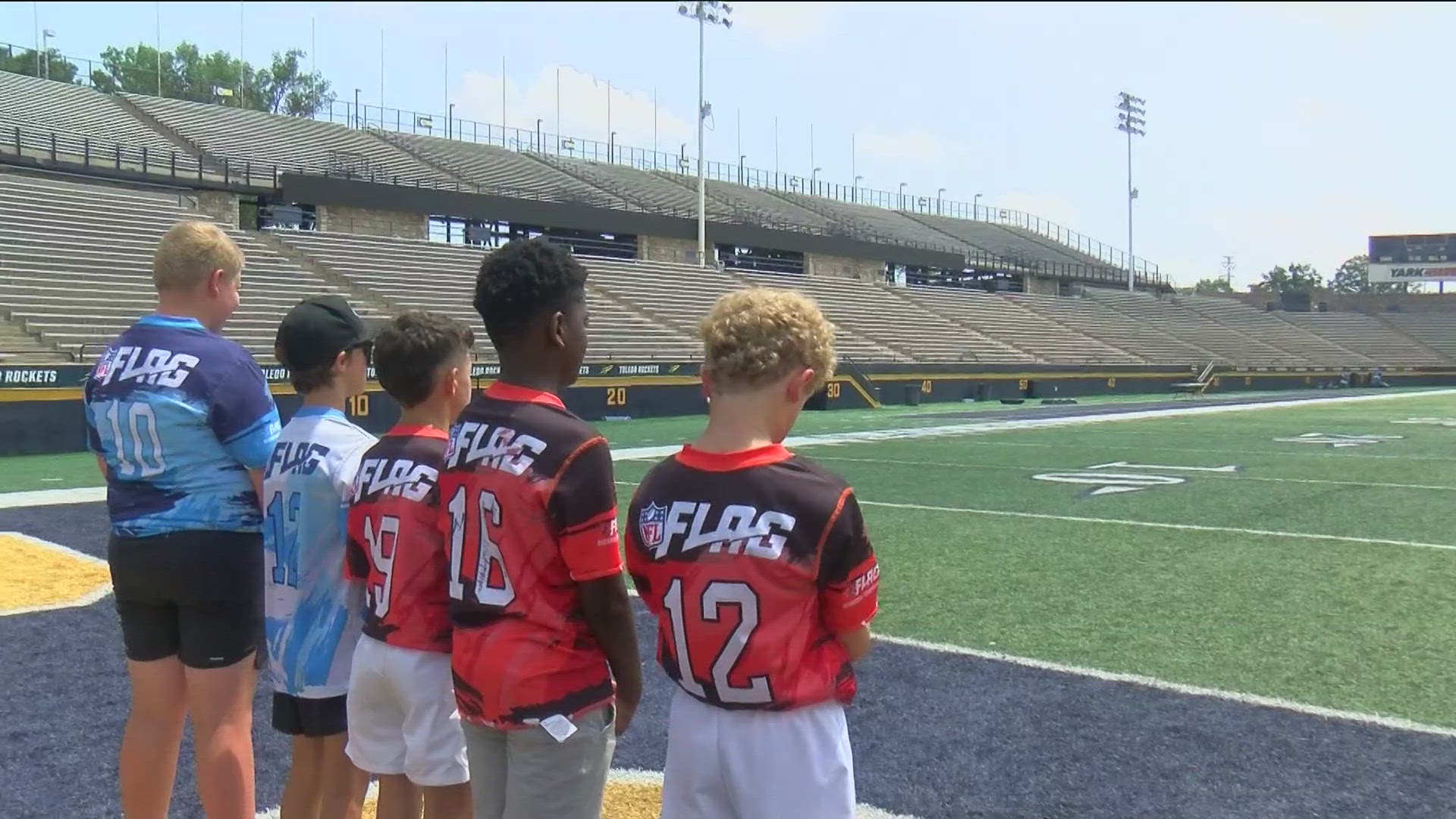 For the first time, the NFL Flag Football championships will take place in Ohio. The Pro Football Hall of Fame in Canton will host 280 boys and girls flag teams.