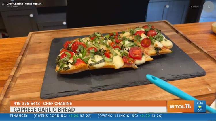 Try this caprese garlic bread recipe on the grill for a great summer dish