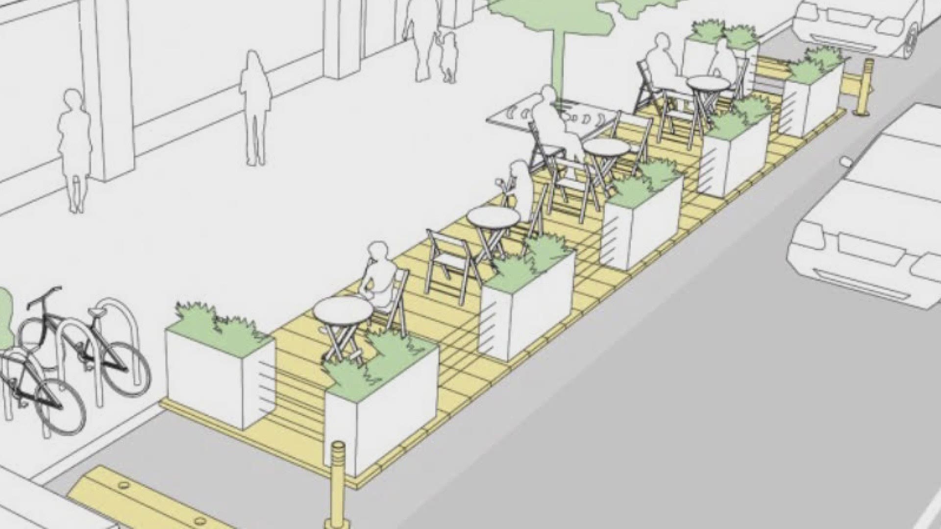 Businesses in Bowling Green could be getting some help when it comes to creating an outdoor space for dining.
