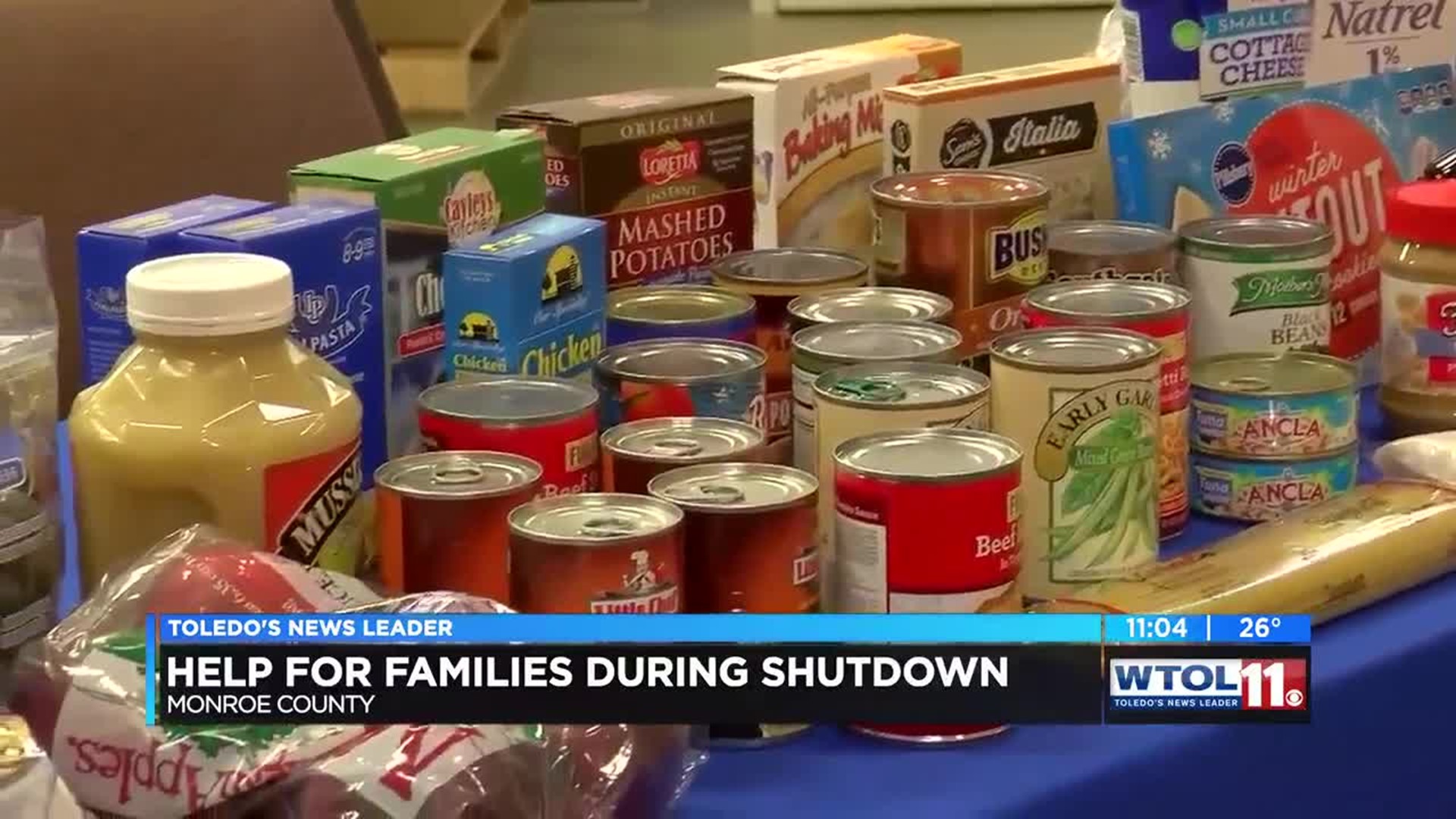 Monroe County residents impacted by government shutdown get some help