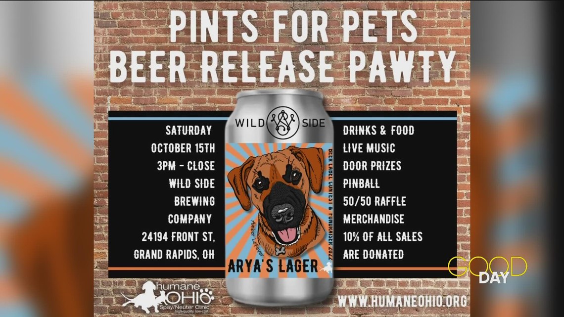 Humane Ohio's Pints for Pets Beer Release Party fundraiser - Good Day on WTOL 11