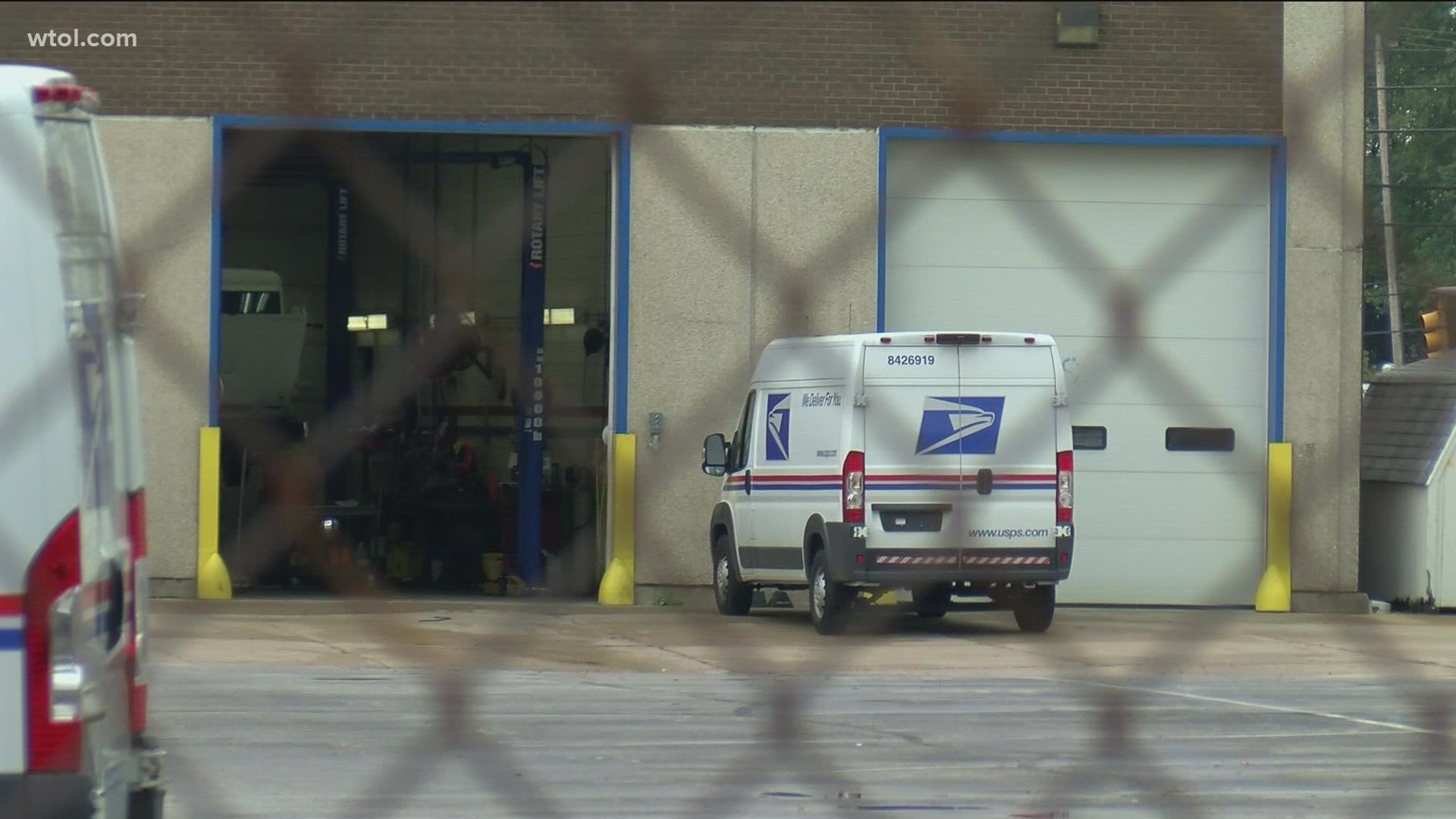 What started out as a normal work day for a Toledo postal worker, turned into a scary situation.