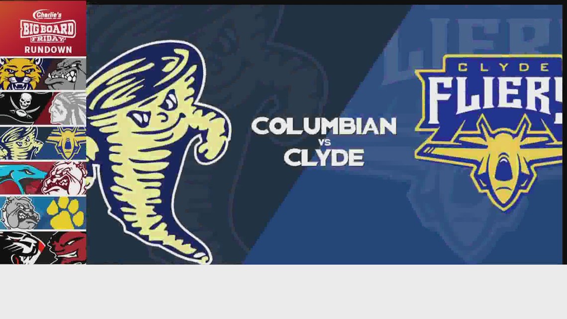 Big Board Friday Week 7 Columbian vs. Clyde