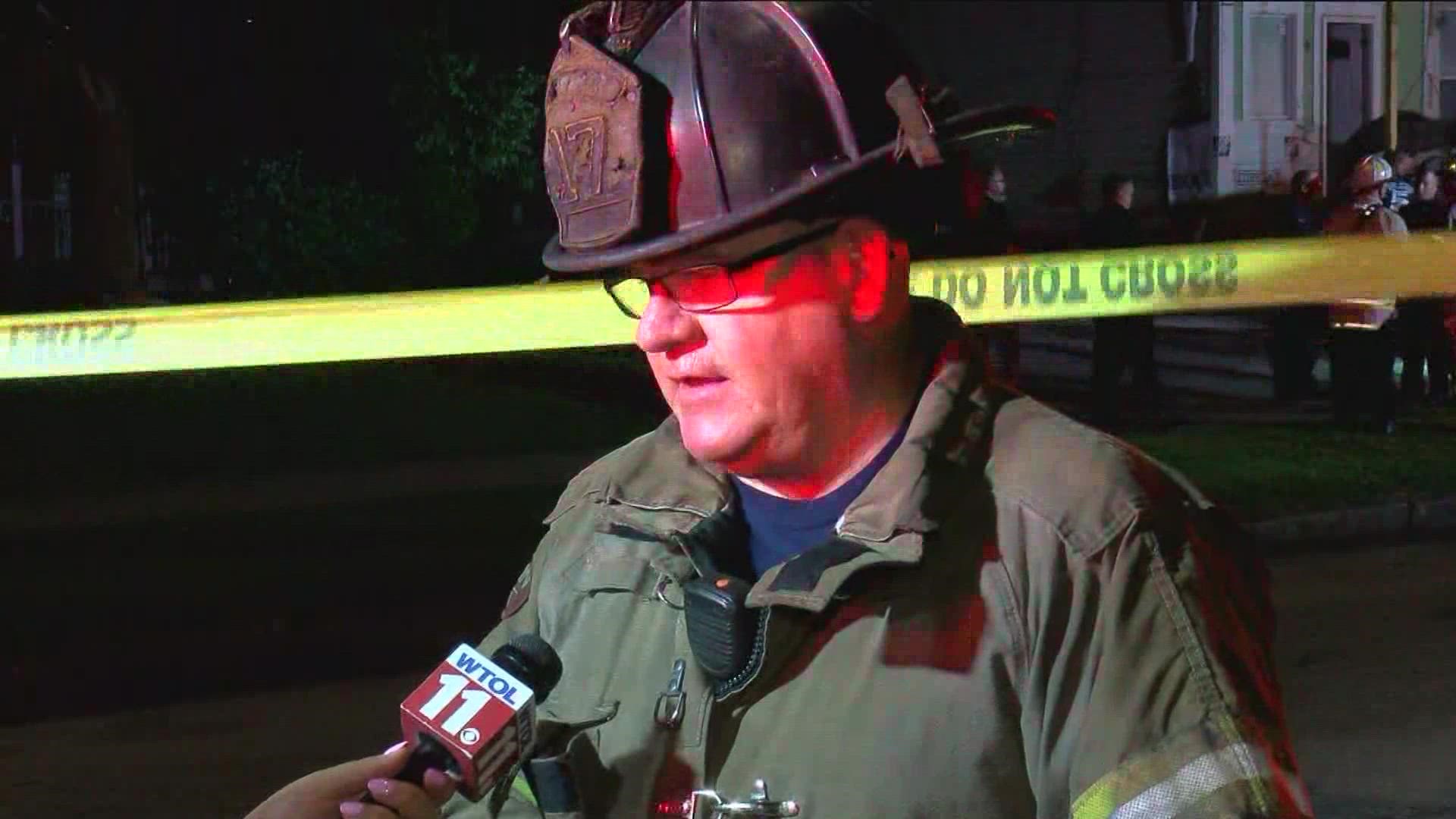 Toledo Fire & Rescue private explains the situation