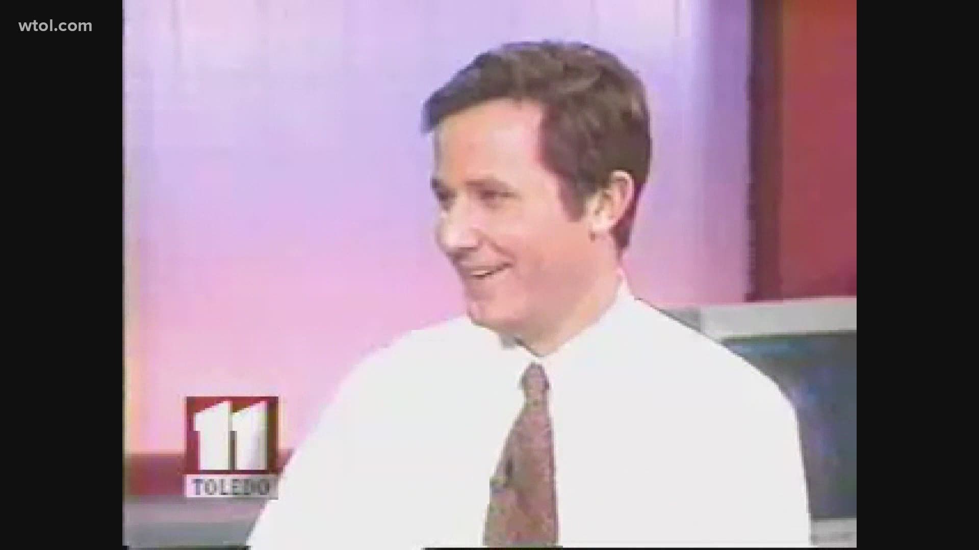 'You're clear!' Robert spent his final day at WTOL 11 reminiscing with friends and family. It was a fond celebration to cap off his broadcast career.
