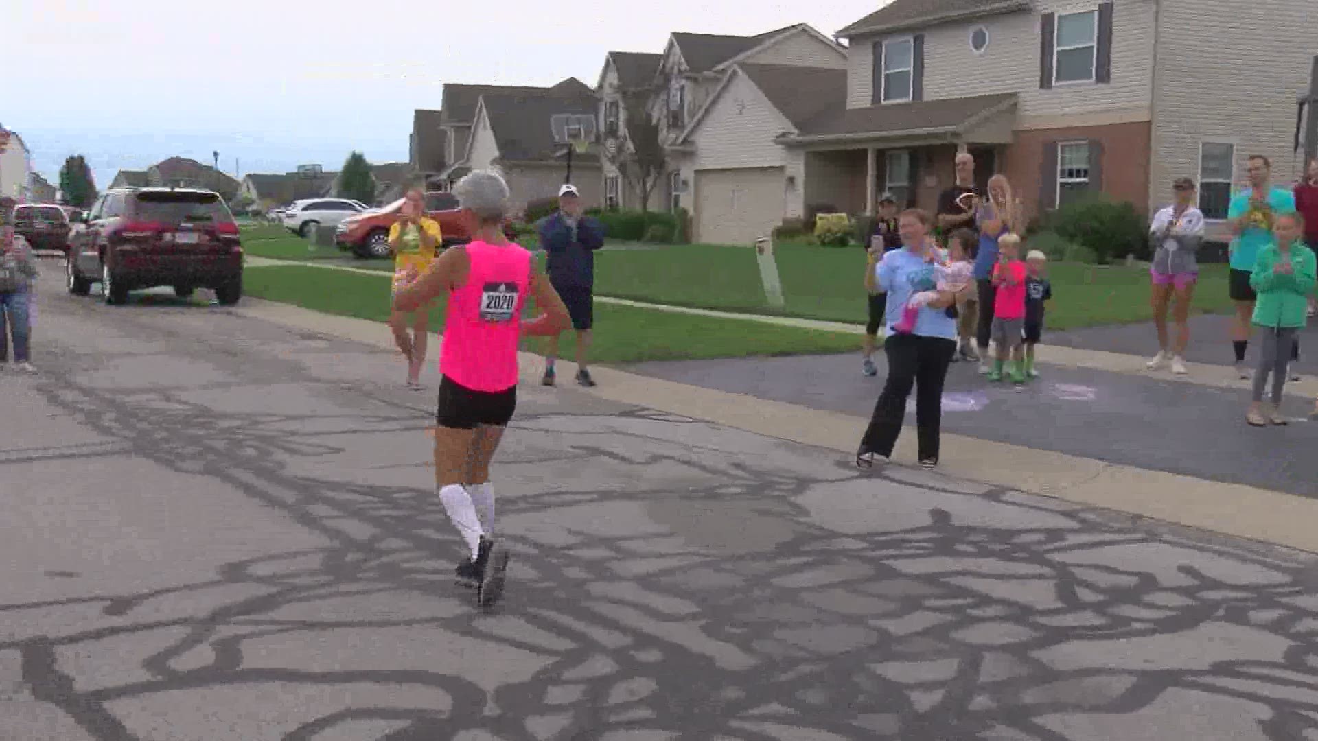 Lisa Stevens was at the finish line in 2013 when the bombings happened. She wanted this year's historic marathon run to be remembered for perseverance.