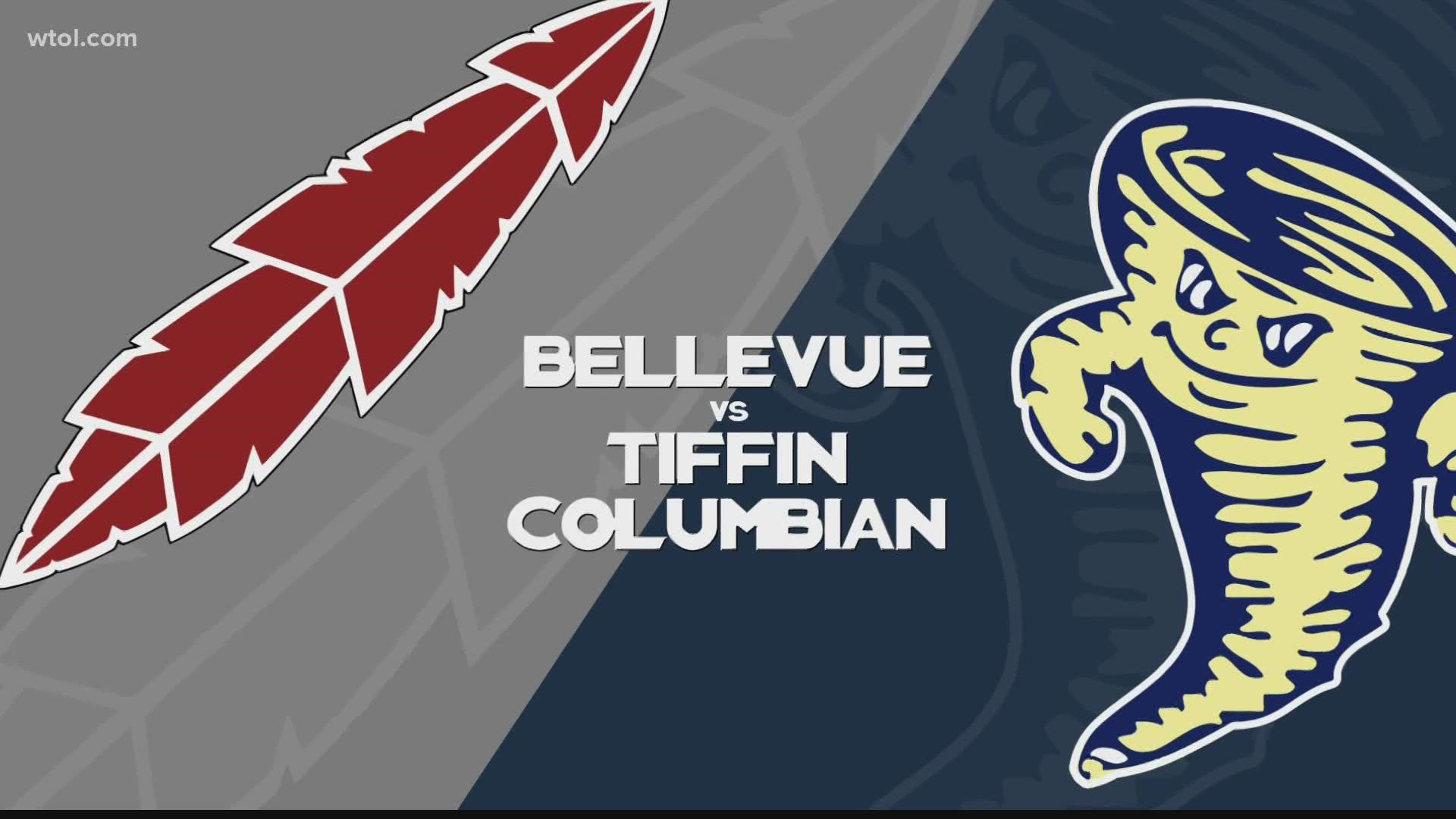 Columbian lost a heartbreaker a week ago to Clyde.  Bellevue is 6-1. They haven't lost a game since week one.