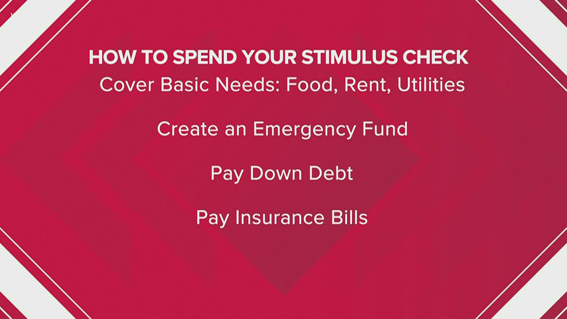 Gilmore, Jasion, Mahler gives some advice on how to make your stimulus check count when money is tight.