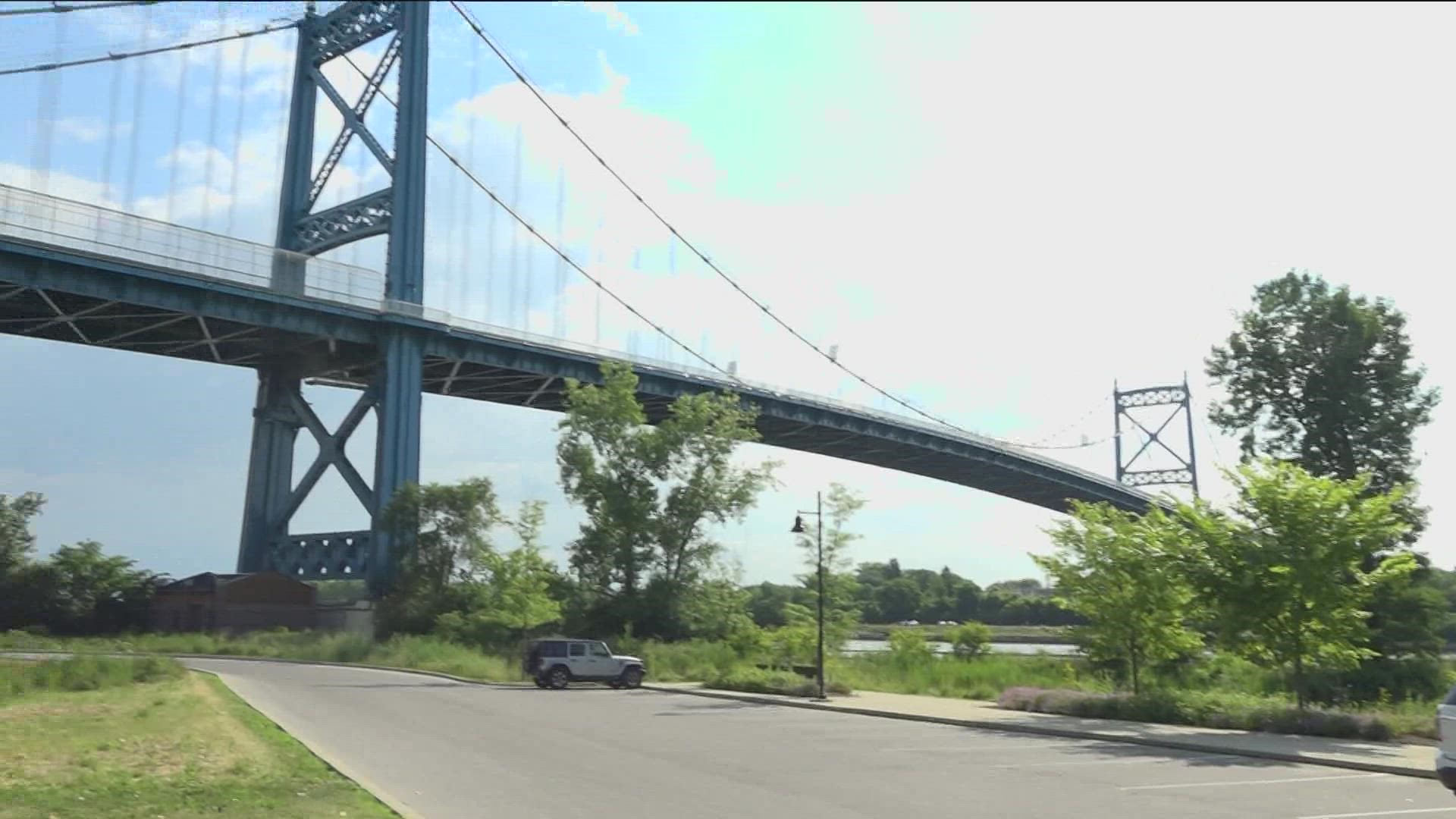 The American Society of Civil Engineers Toledo Section officially recognized the Anthony Wayne Bridge, built in 1931, as a civil engineering landmark.