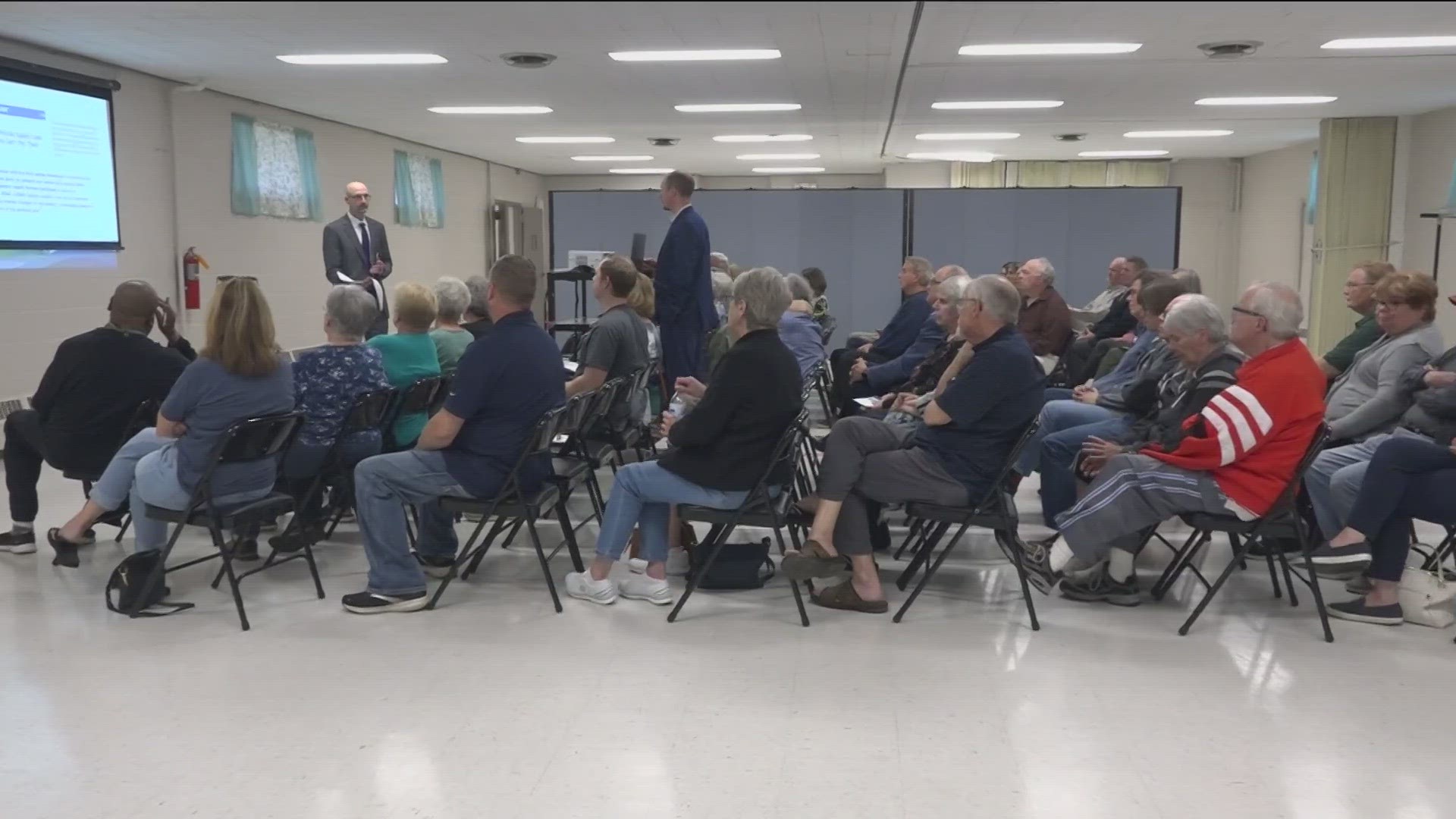 "This is a privilege that we don't take lightly," Mercy Health President Bob Baxter said Tuesday at the first of two public forums on the hospital's future.