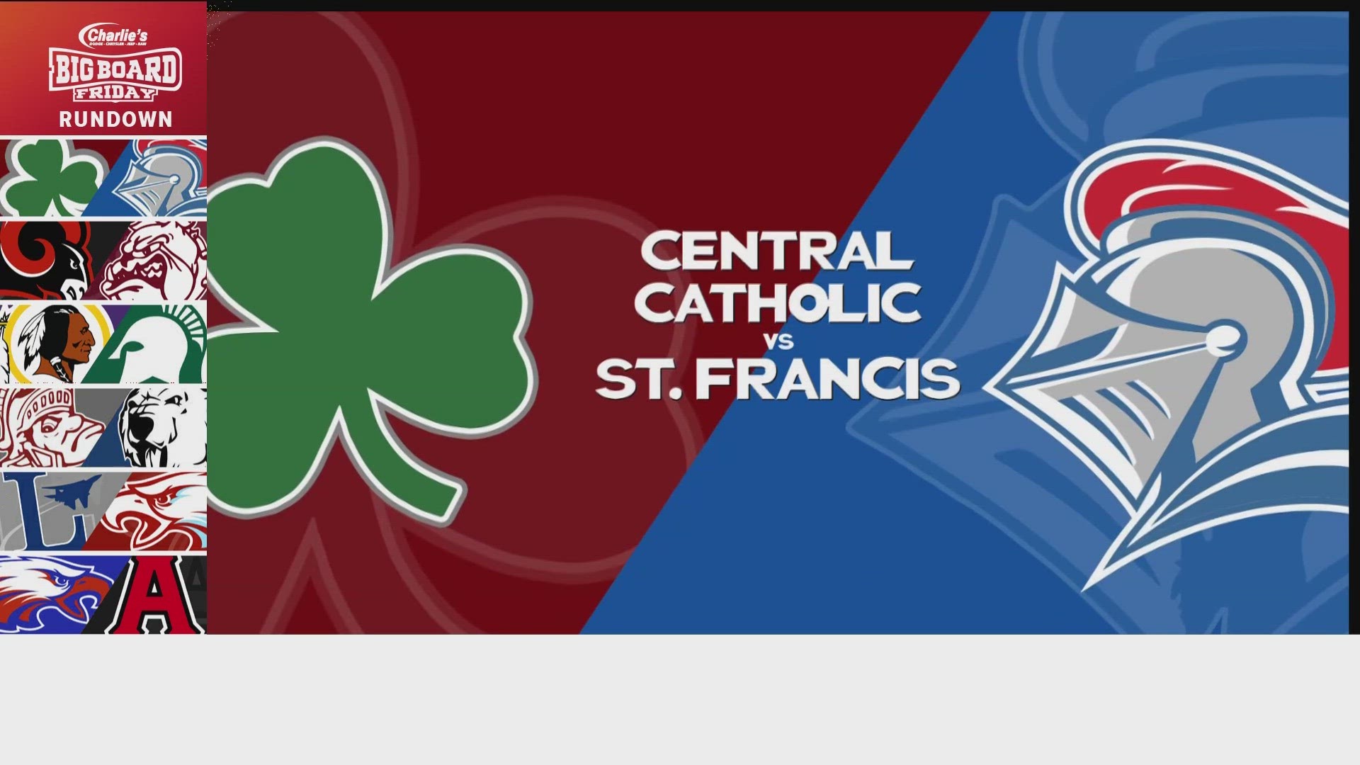 Big board friday basketball week 3 st francis vs central catholic