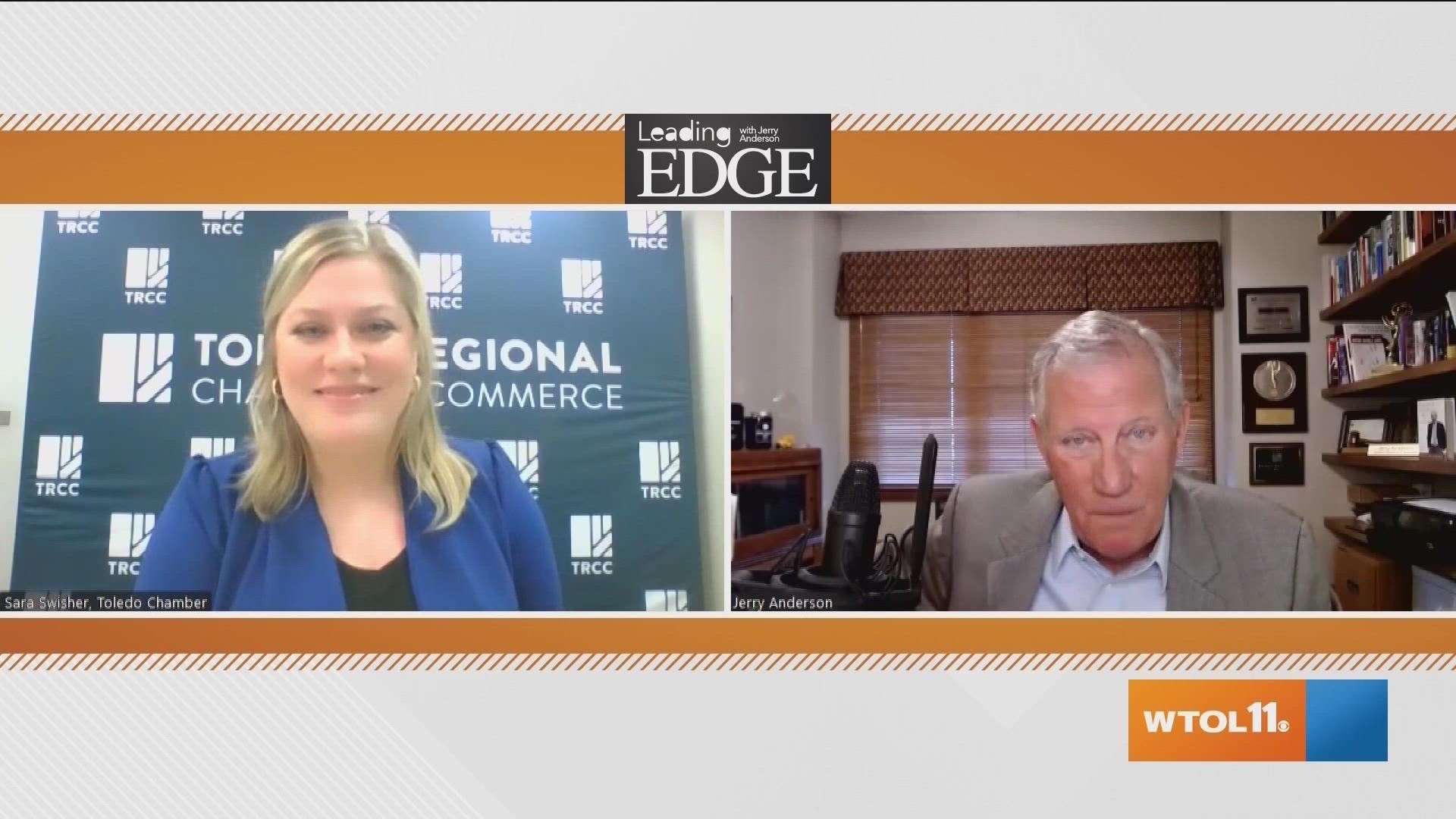 Sara Swisher, from EPIC Toledo and the Toledo Regional Chamber of Commerce, talks about retaining talent in the Toledo area for area businesses.