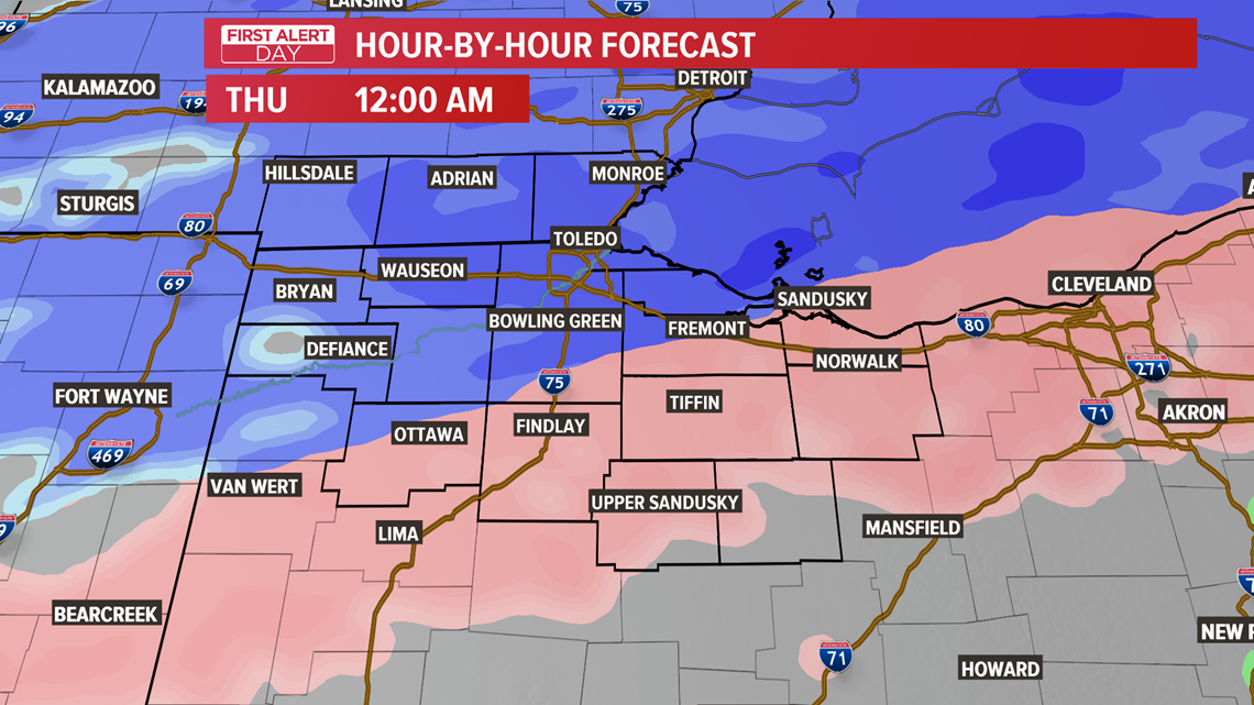 Snowfall near Toledo | wtol.com