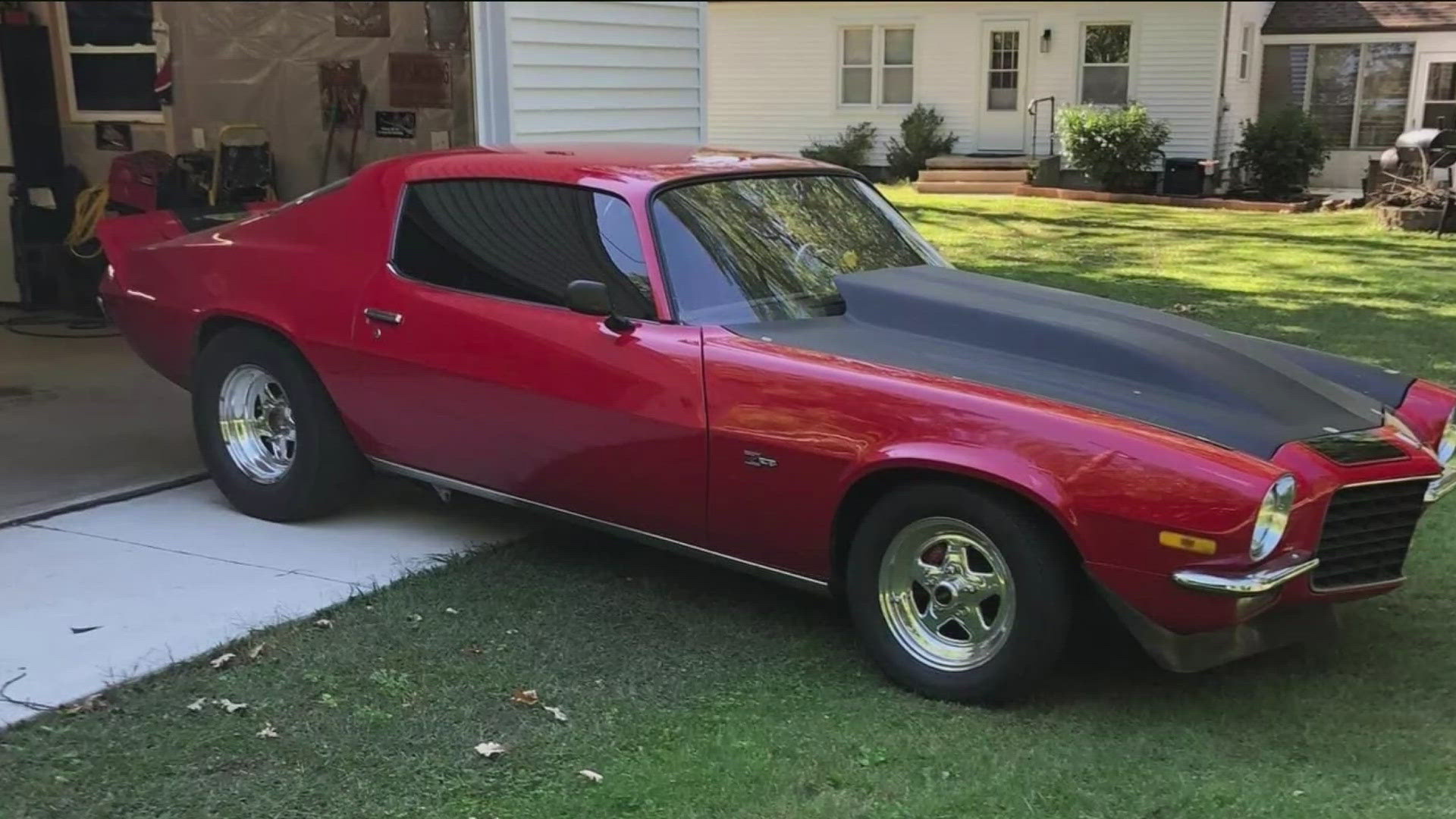 Dean Holley says his 1972 Z28 red Chevrolet Camaro Split Bumper was stolen out of his garage during the overnight hours of June 13-14.