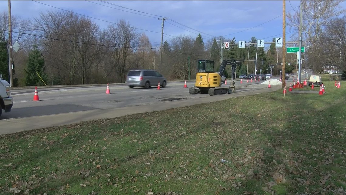 Part of Secor Road for 7 months beginning Tuesday
