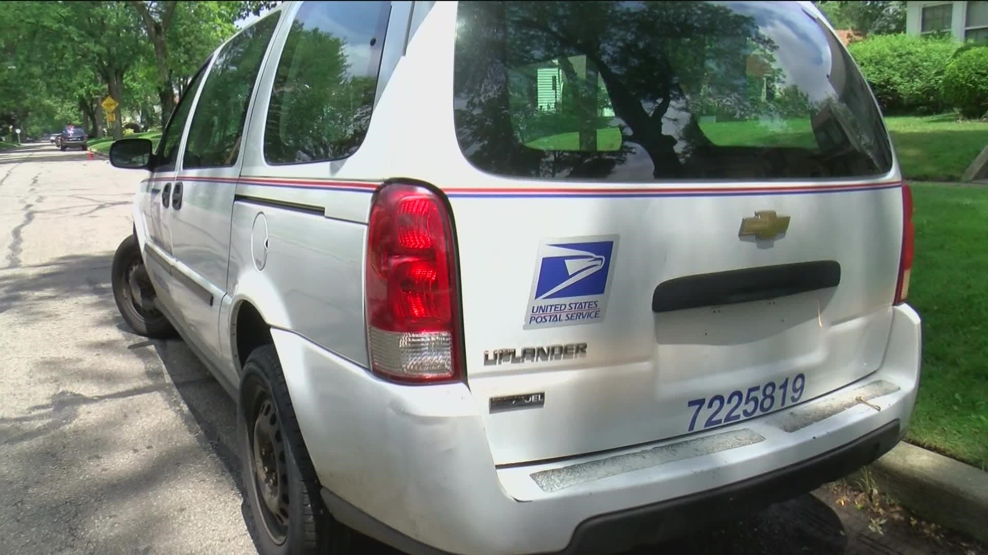 A 68-year-old mail carrier told officers a man in a black ski mask pulled a gun on him while the victim was sitting in his mail truck in west Toledo.