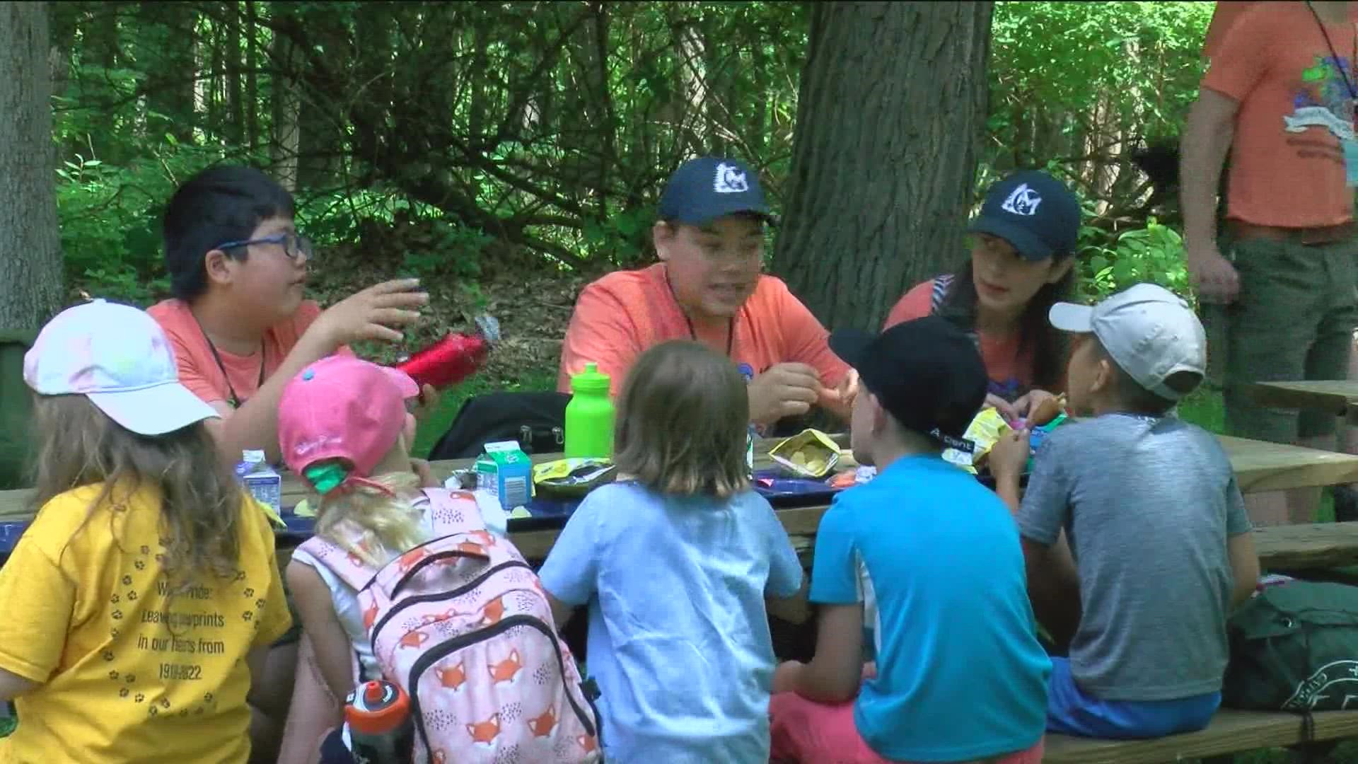 Cub Scout day camp at Camp Miakonda means preparing for extreme heat and other severe weather this week.