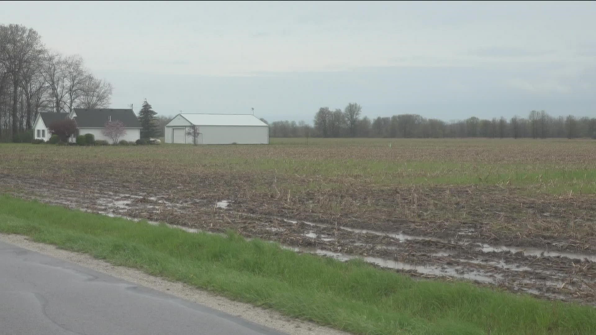 One northwest Ohio farmer says late-season cold will become the new normal for farmers, thanks to climate change.