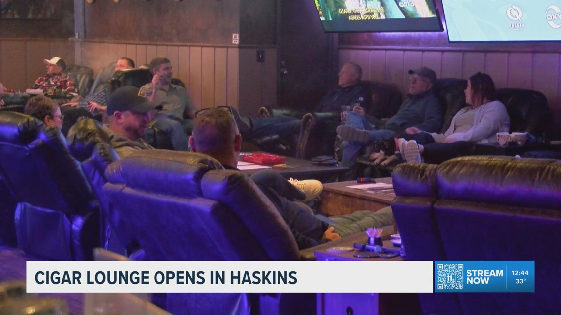 New cigar lounge opens in Haskins | wtol.com