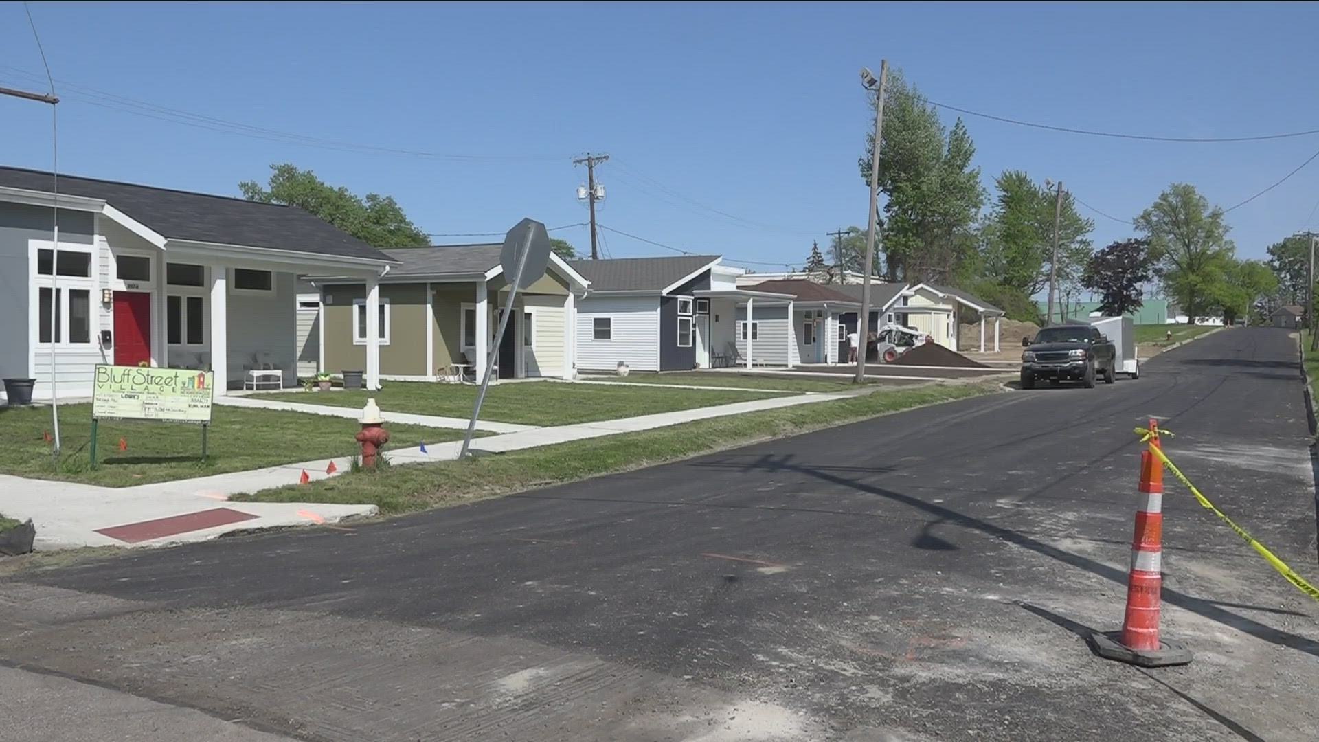 Monroe Street United Methodist Church Pastor Larry Clark said the Bluff Street Village homes give people an opportunity to become first-time homeowners.