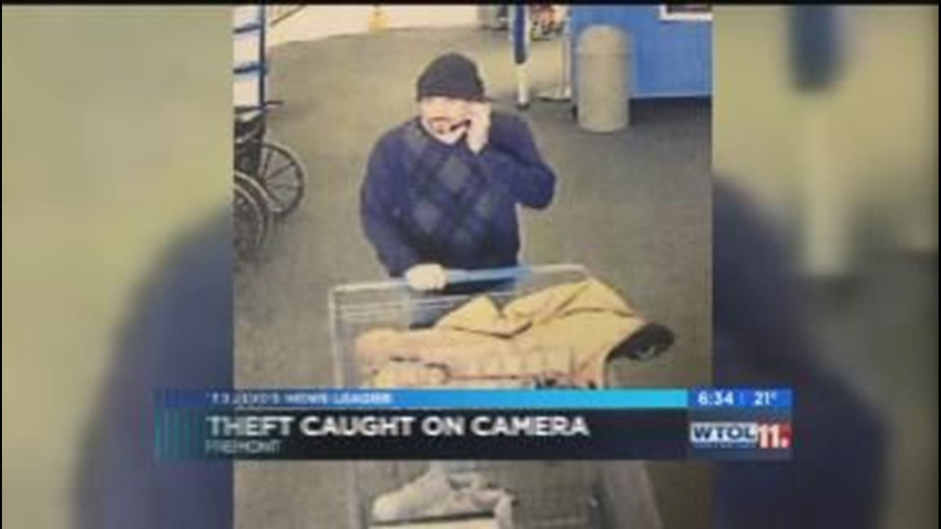 Fremont police need help catching Wal-Mart thief