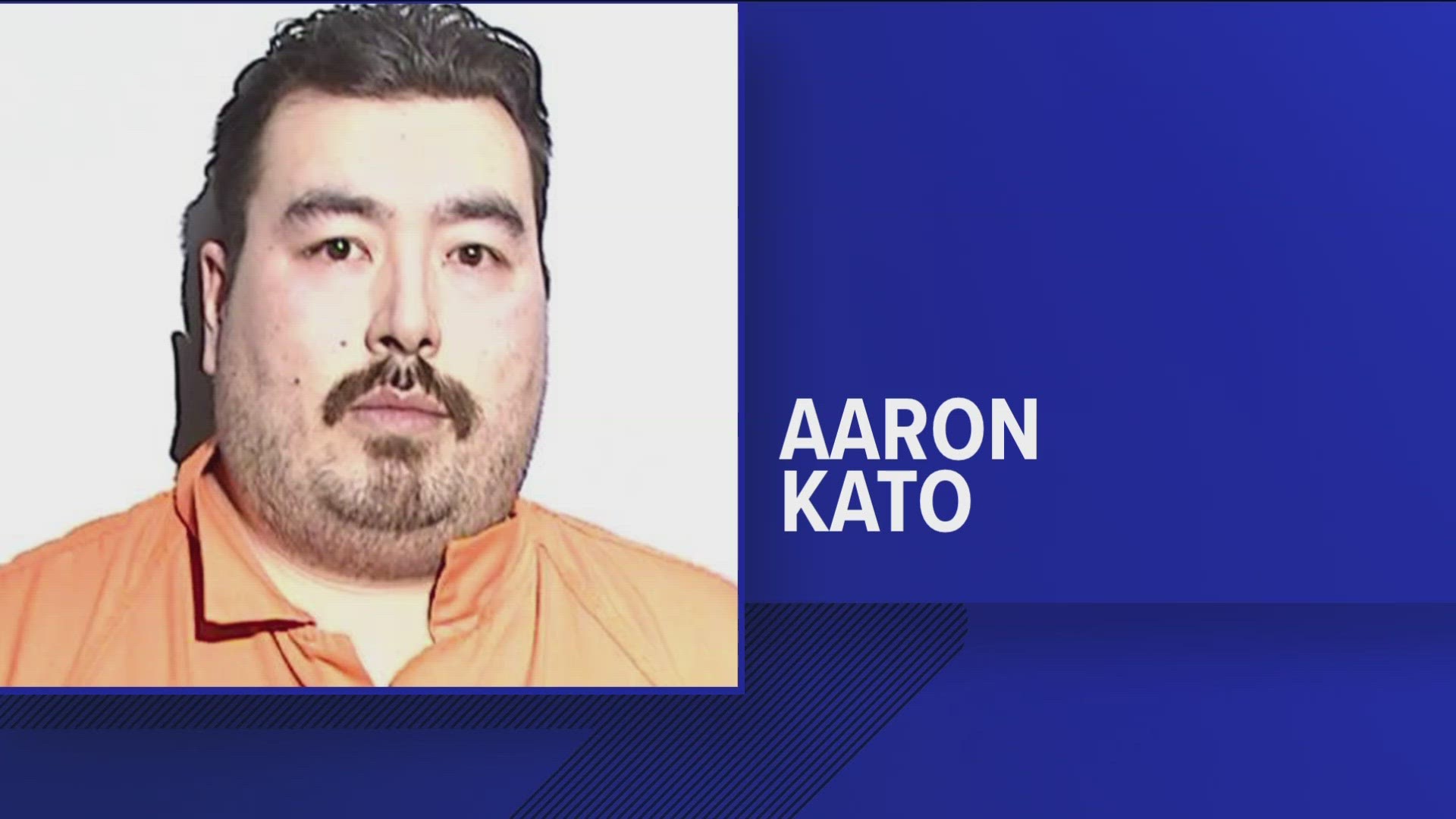 Aaron Kato is scheduled to appear before a judge for a pretrial on April 7 at 9 a.m.