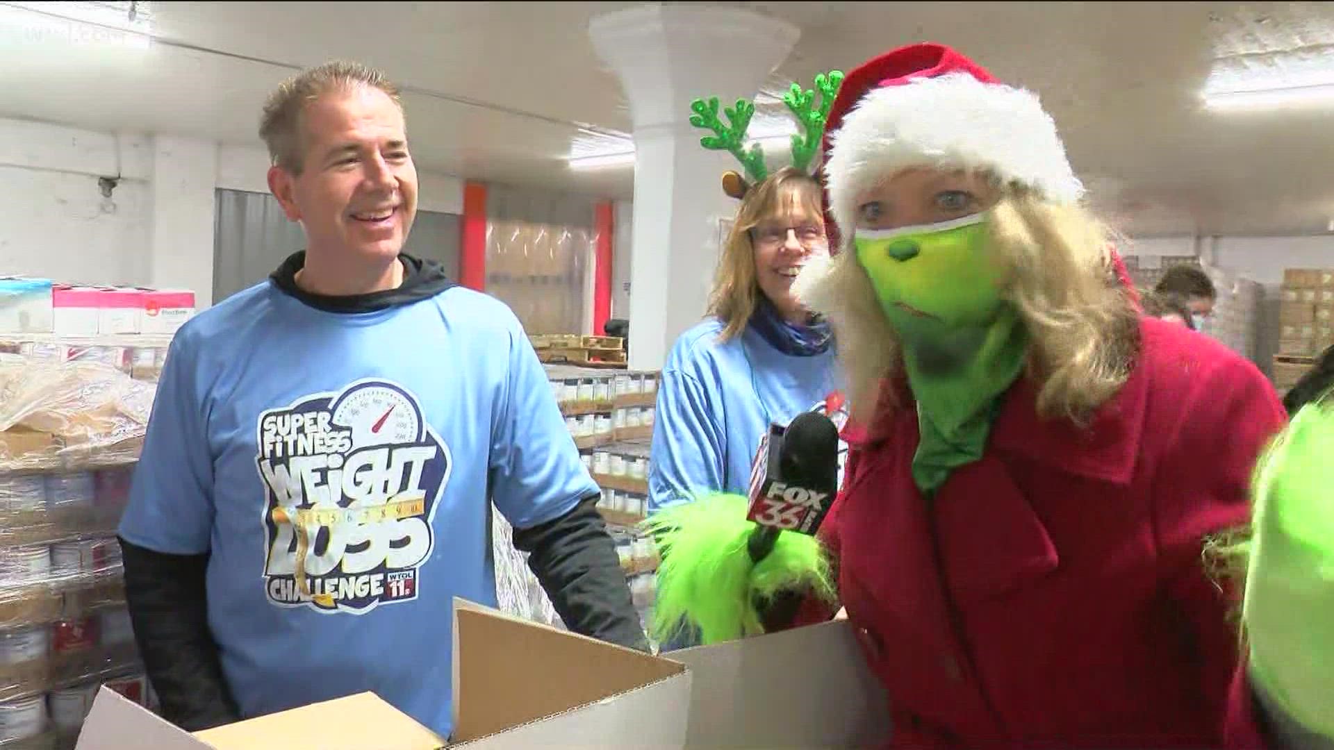 Super Fitness Weightloss Challenge the Christmas Case Race