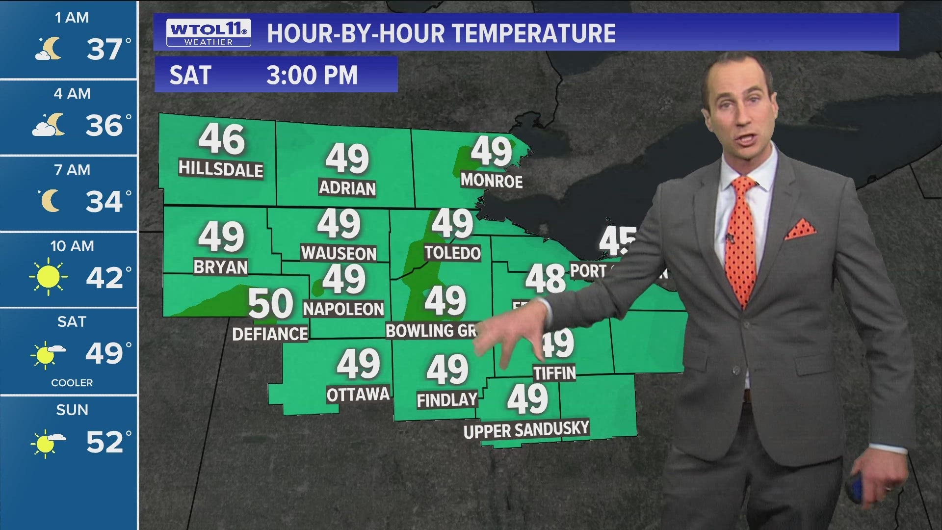 Saturday morning in low 30s; brighter, dry weekend ahead | WTOL 11 ...