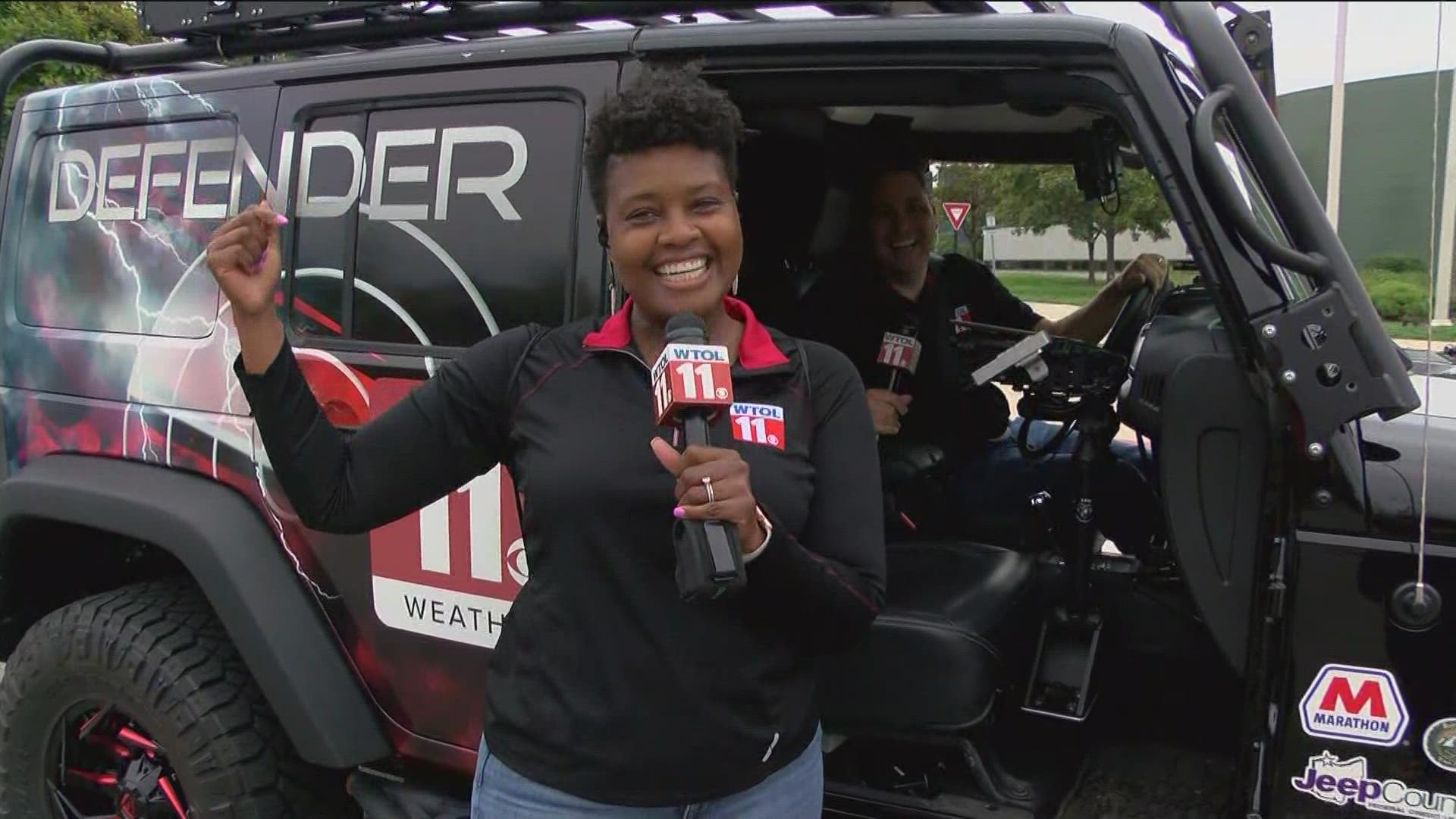 Our very own Tim Miller and Tiffany Tarpley are downtown at Toledo Jeep Fest to join in on all of the fun!