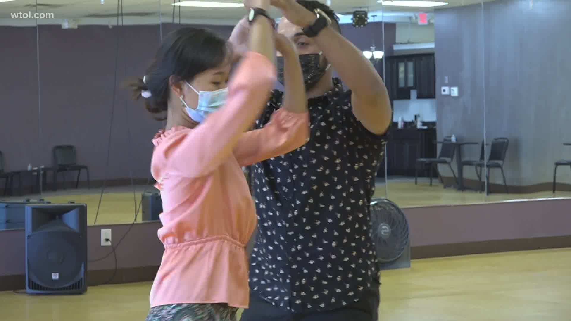 Although the studio is only hosting private lessons due to social-distancing concerns, dancers are finding relief by connecting with their creative sides again.