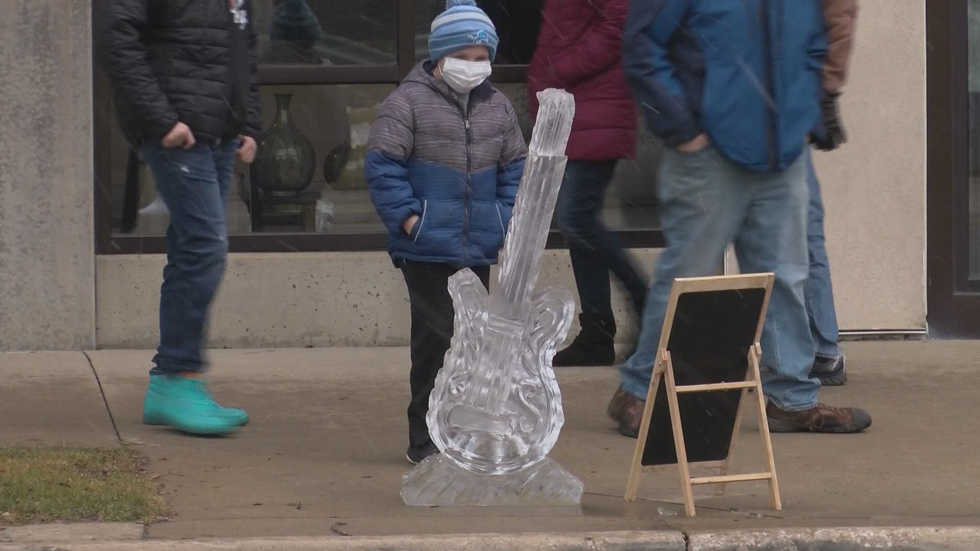 Tecumseh's 12th annual Ice Sculpture Festival wrapped up on Sunday and COVID-19 was not going to freeze their plans.