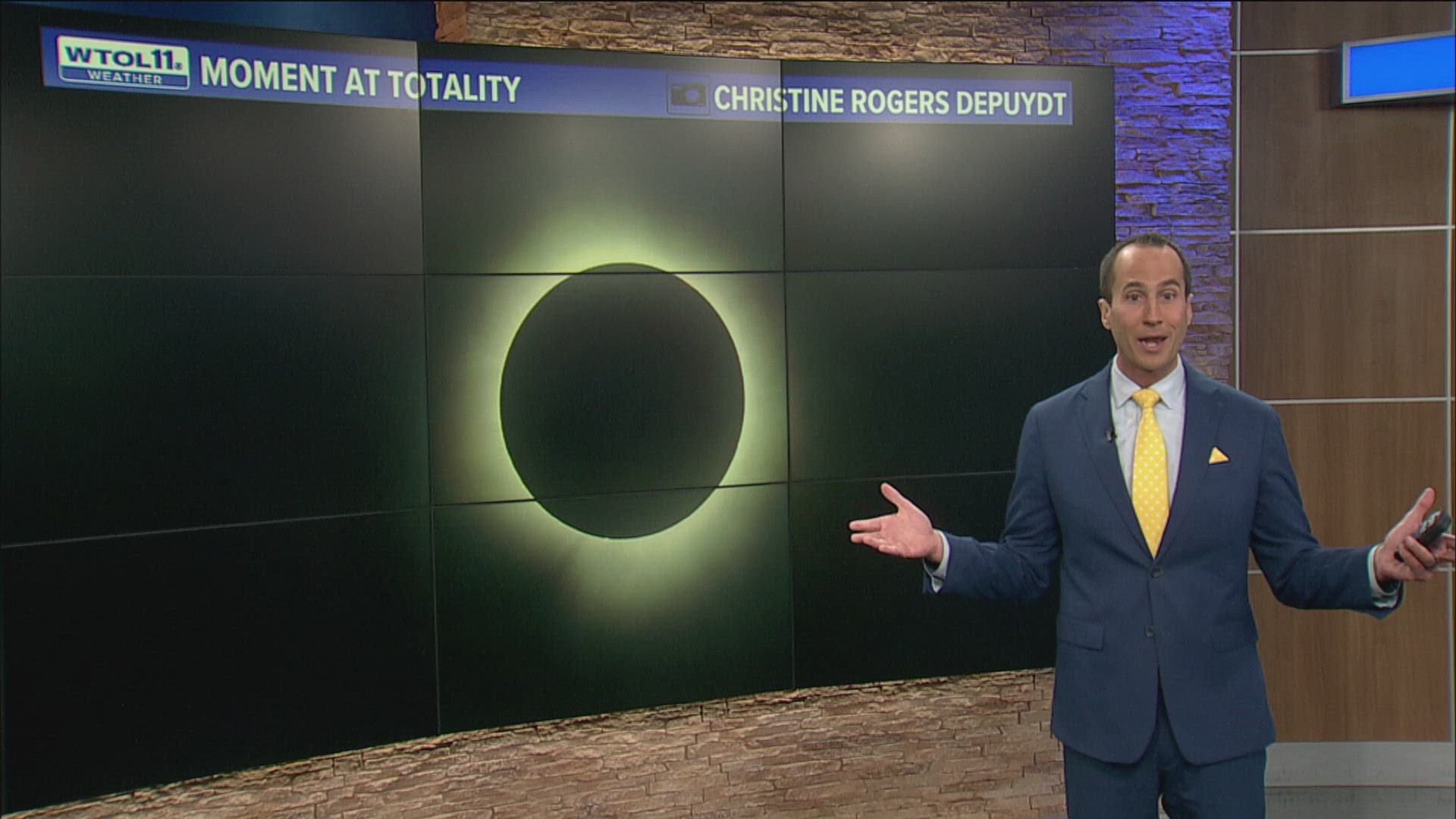 WTOL 11 chief meteorologist Chris Vickers talks about what exactly was seen during the total solar eclipse on Monday.