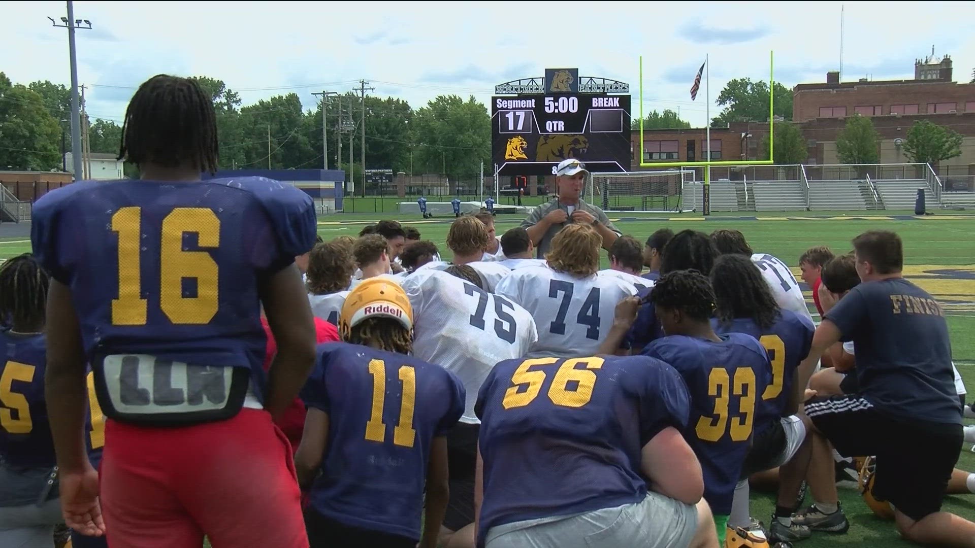 Whitmer opens its campaign with a road trip to Olentangy in central Ohio on Aug. 18.