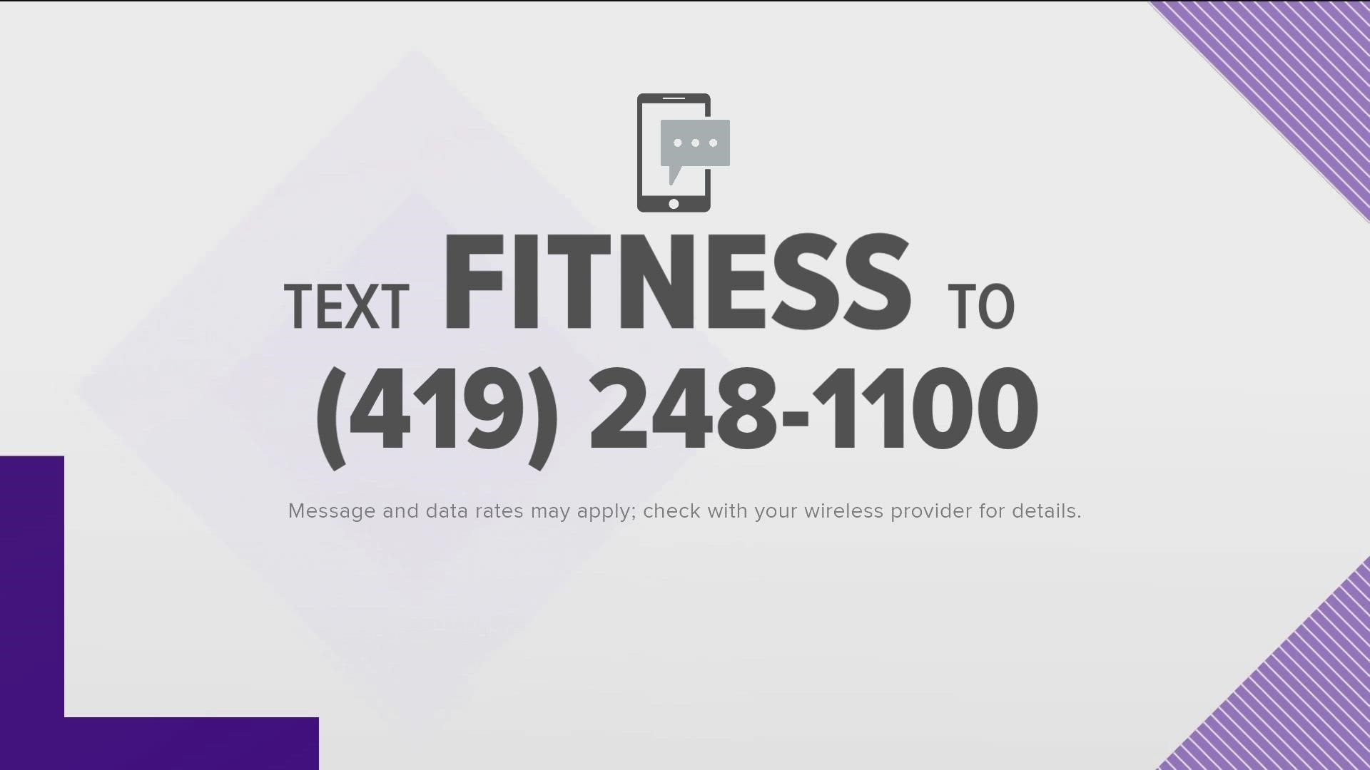 Sign up for this year's Super Fitness Weight Loss Challenge by texting the word FITNESS to 419-248-1100.