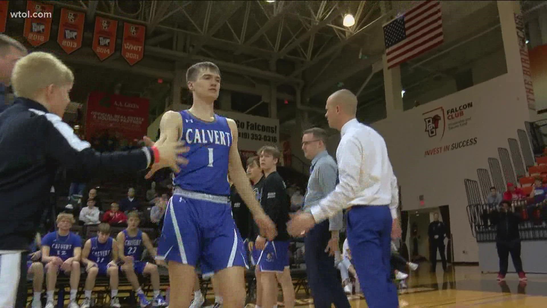 Calvert and Antwerp both win and will face each other Friday night in the Regional Final from Stroh Center.