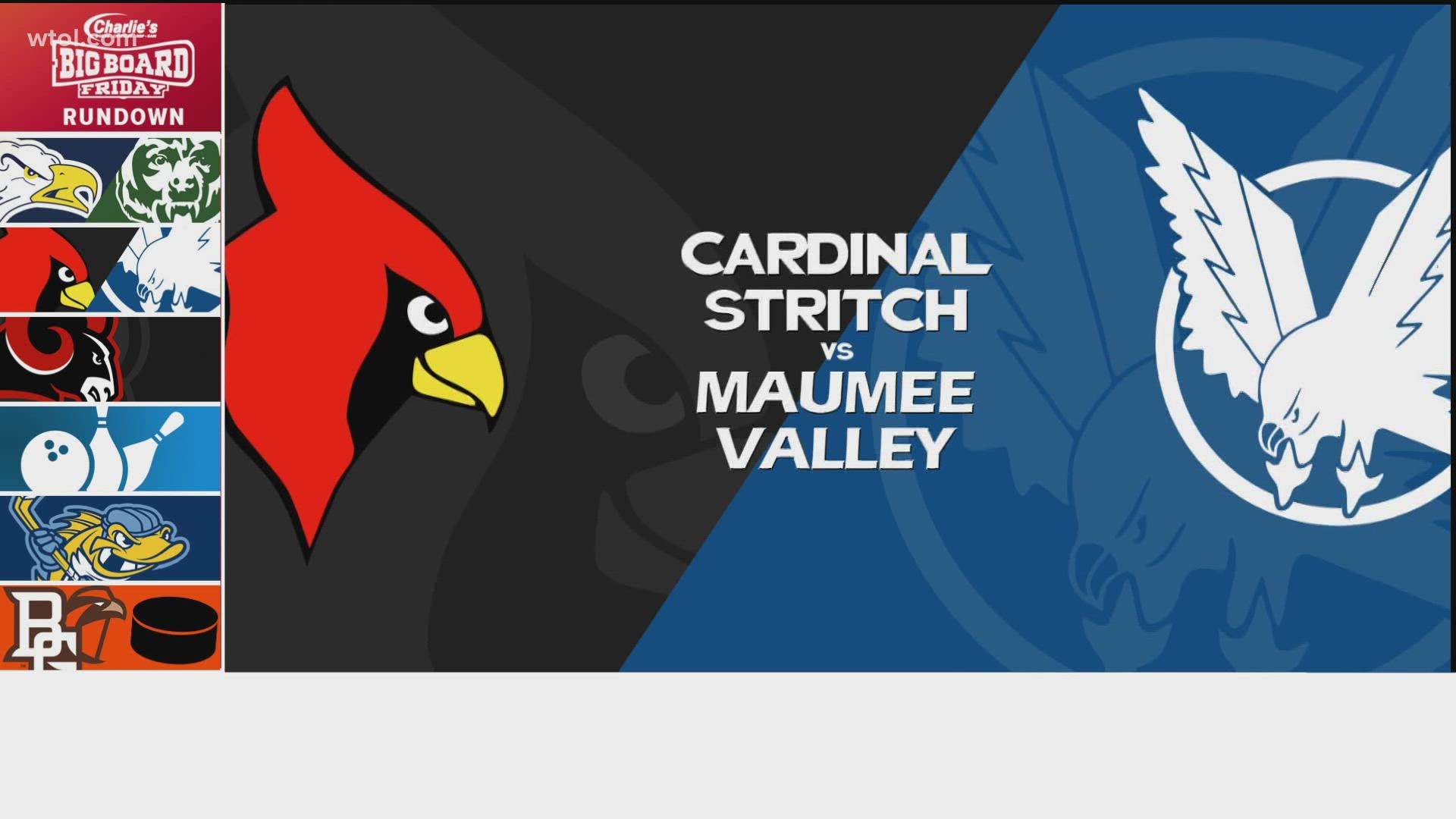 To the TAAC now. Maumee Valley going on the road to take on Cardinal Stritch.