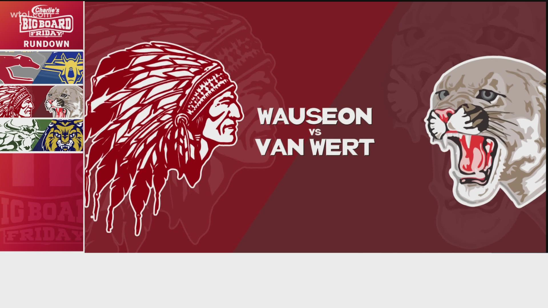 Sticking in Division IV. Wauseon still alive but a tough test tonight against the defending state champs Van Wert.