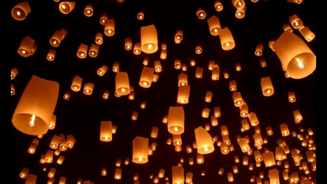 Sky Lantern | Utah Sparklers Orange