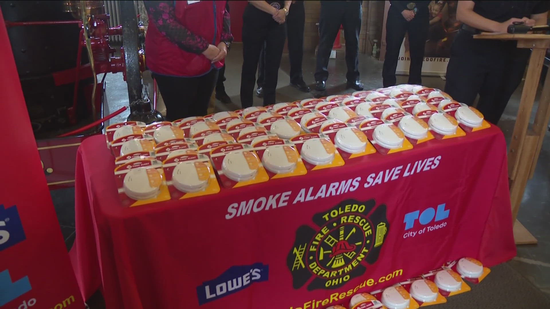 Contact your local fire department or the American Red Cross to get a smoke alarm for your home.