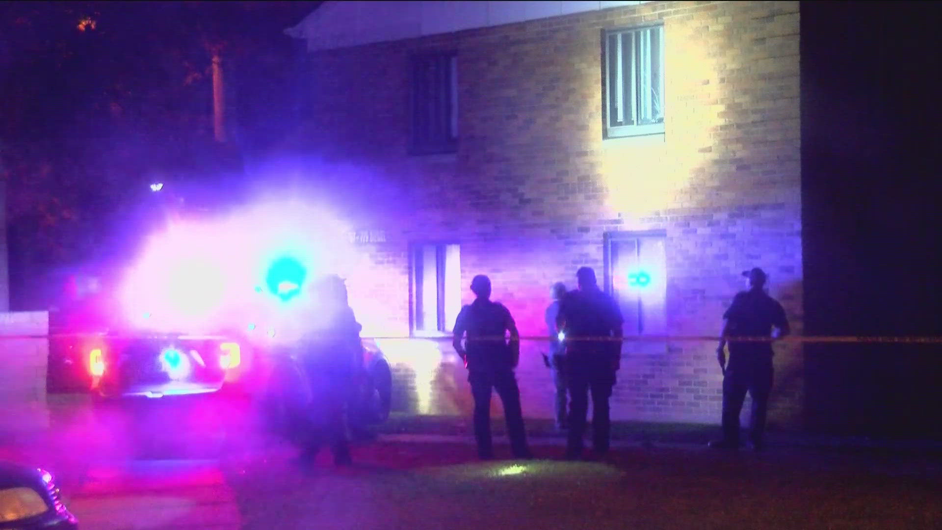 The shooting happened around 8:30 p.m. Police were investigating around Siegel Court after the shooting.