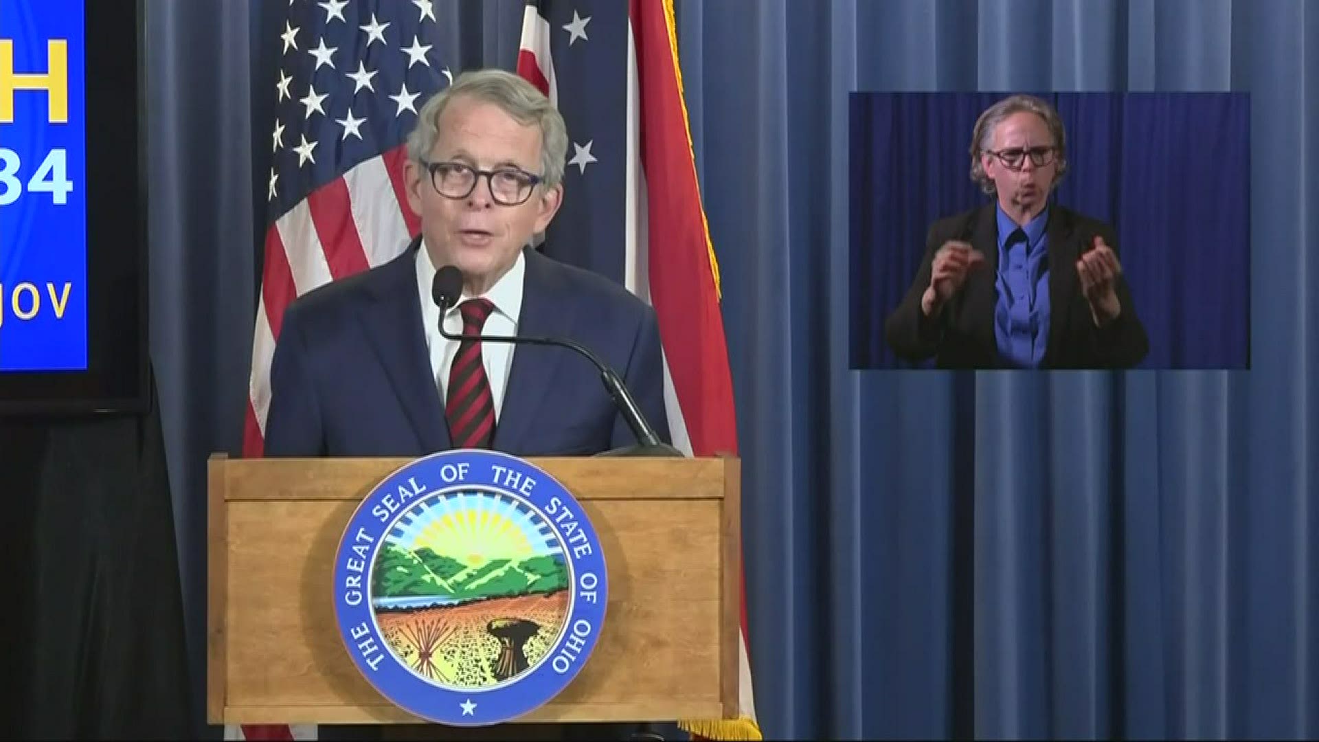 Hamilton and Montgomery counties are seeing spikes in COVID-19 hospitalizations. DeWine said he is getting help from White House to combat the issue.