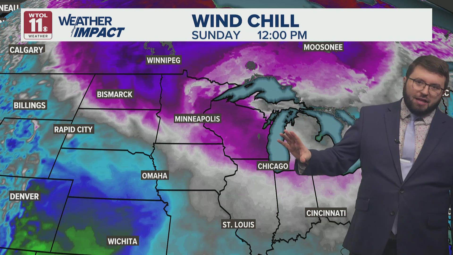 Snow showers and arctic temperatures in the coming days | WTOL 11 ...