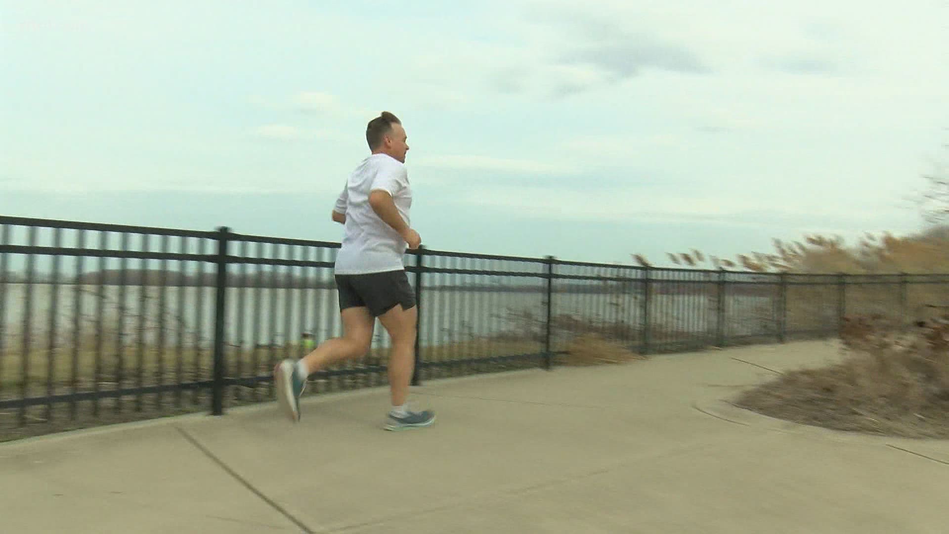 Jesse Squire plans to run in every Toledo park this year, over 200 of them. He says running has helped him appreciate his city and revealed many other life lessons.