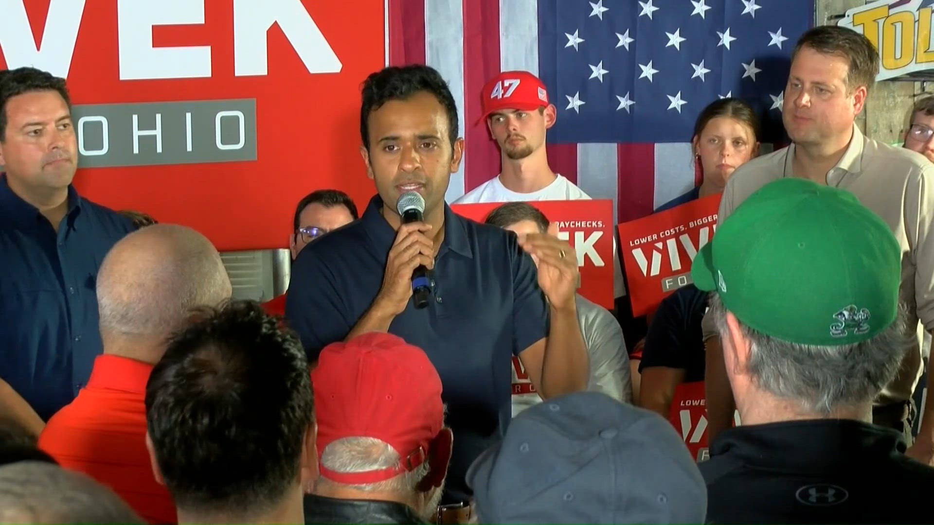 Chevy's Place bar in Toledo hosts Vivek Ramaswamy campaign event | wtol.com