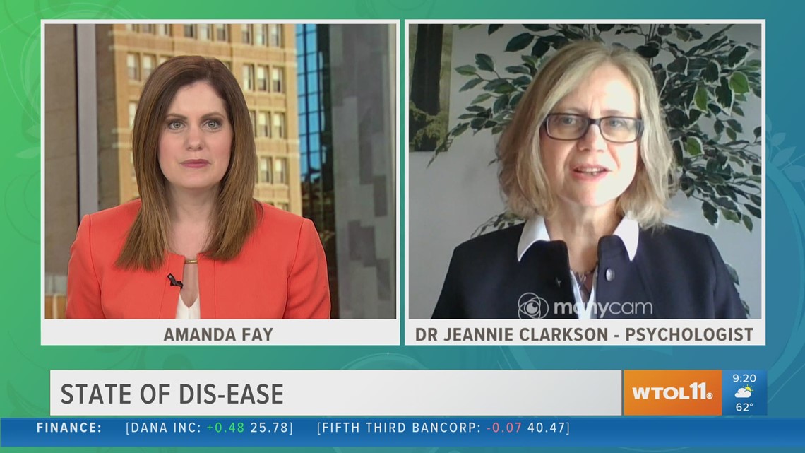 Psychologist Dr. Jeannie Clarkson discusses how to work through feelings of isolation, stress