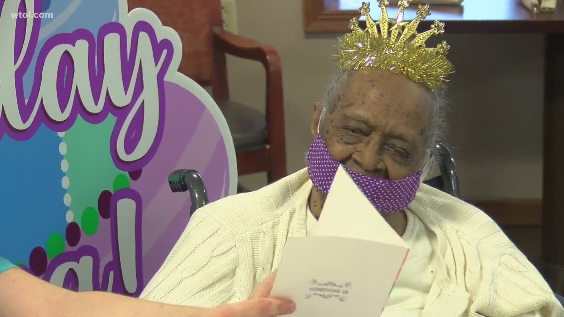 Thelma Coogler is a resident of Oakleaf Village in Sylvania and today, she turned 107. A Facebook post calling for cards resulted in well wishes from 32 states!