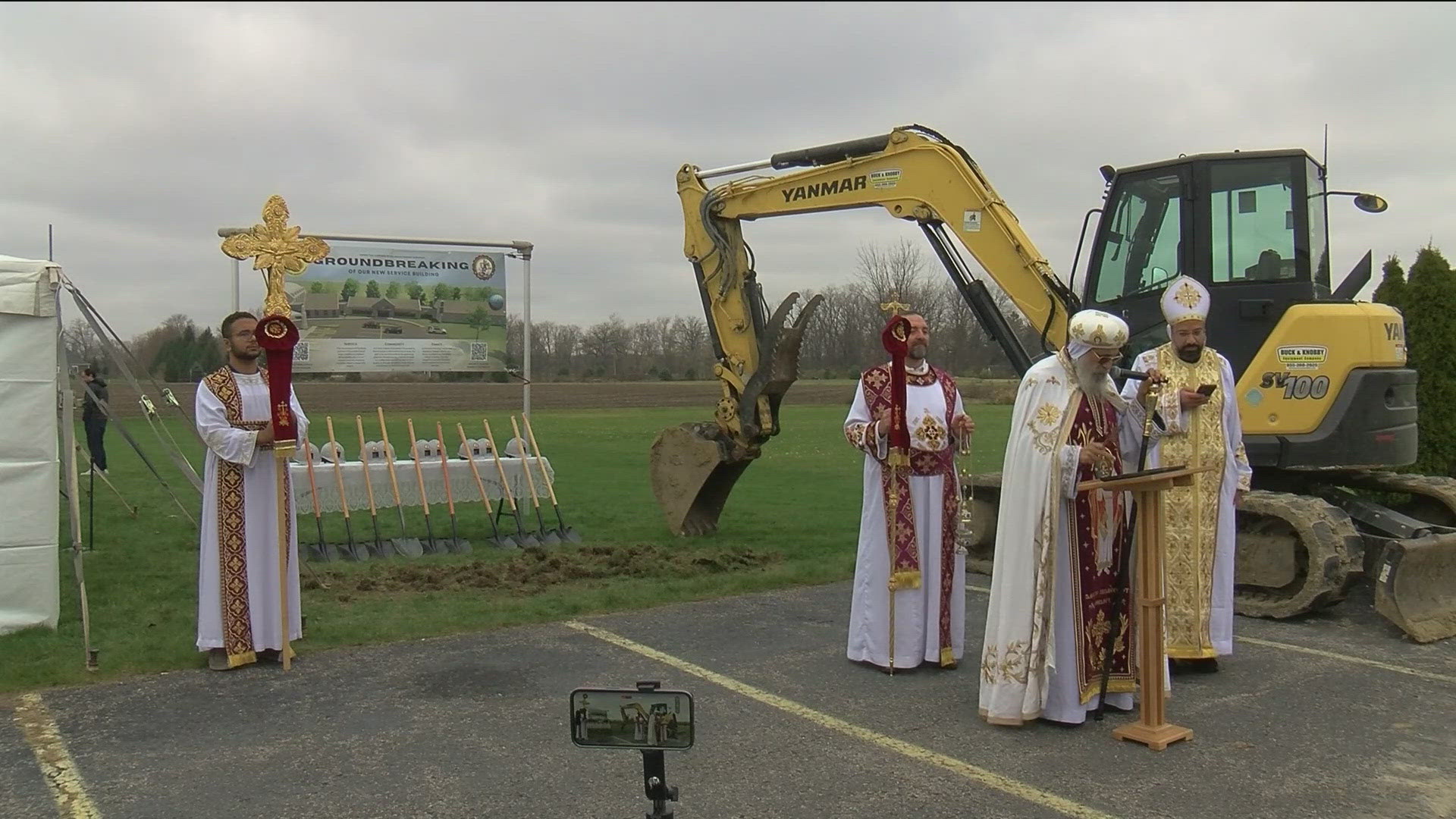 St. George Coptic Orthodox Church was founded in 2002 and included just seven families. It has grown since then.