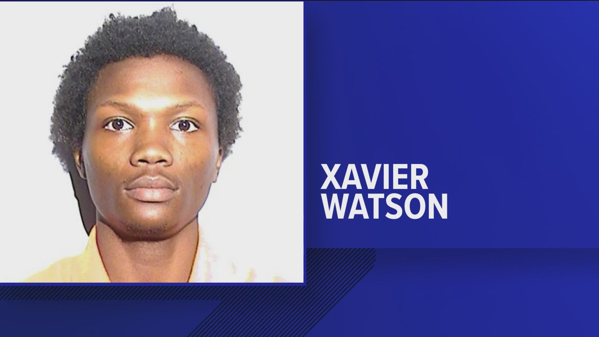 Xavier Watson, 23, was indicted on rape and abduction charges.